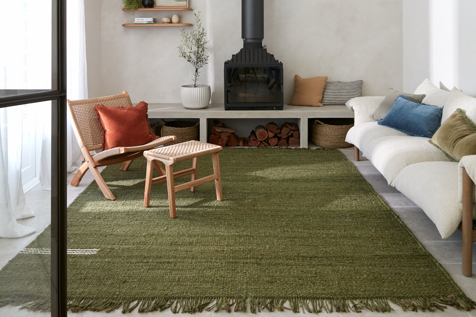 How to Place Green Rugs In Every Room in Your Home