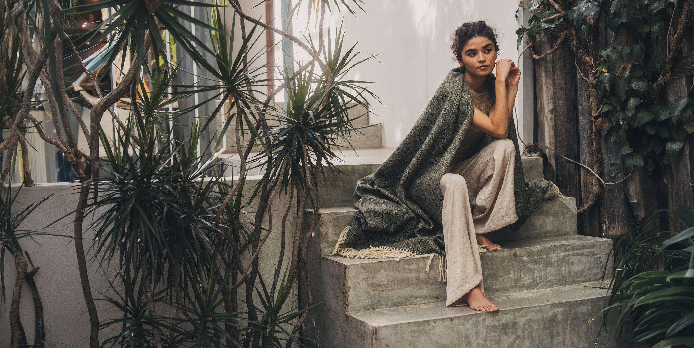 Wool Throws and Blankets
