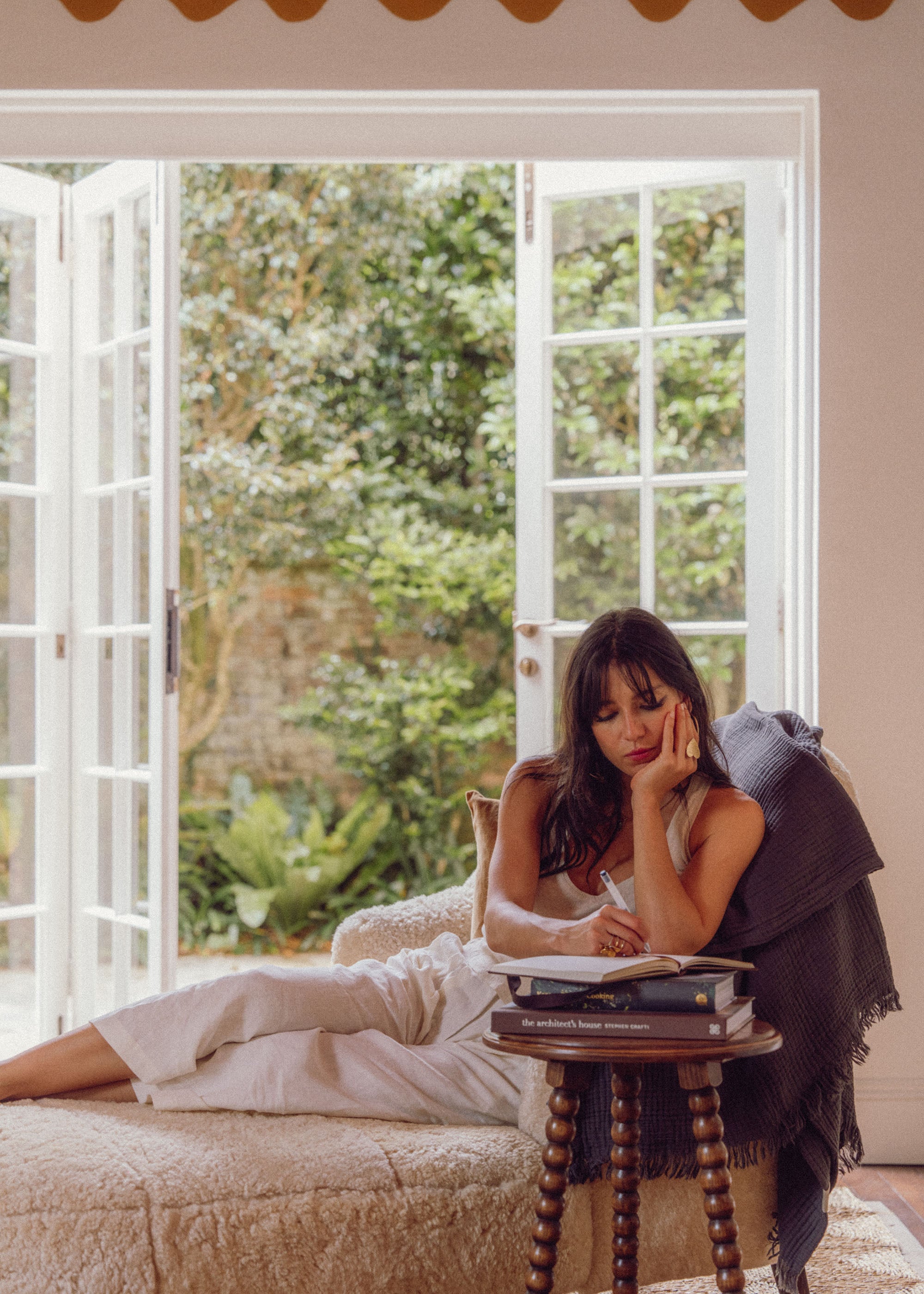 Enes Cotton Throw | Charcoal - - - Saardé - Saardé.