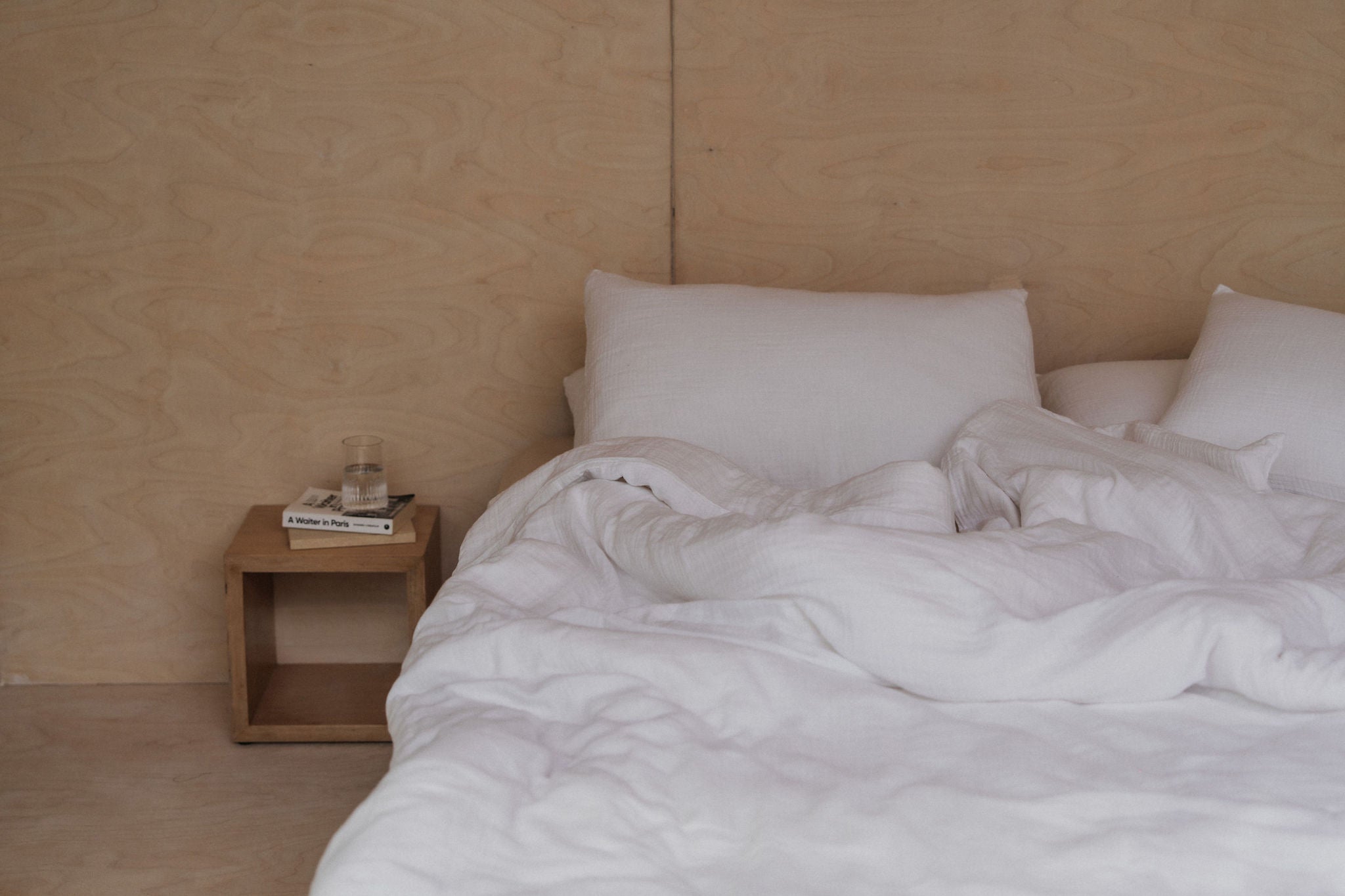 Enes Fitted Sheet | White - - - Saardé - Saardé.