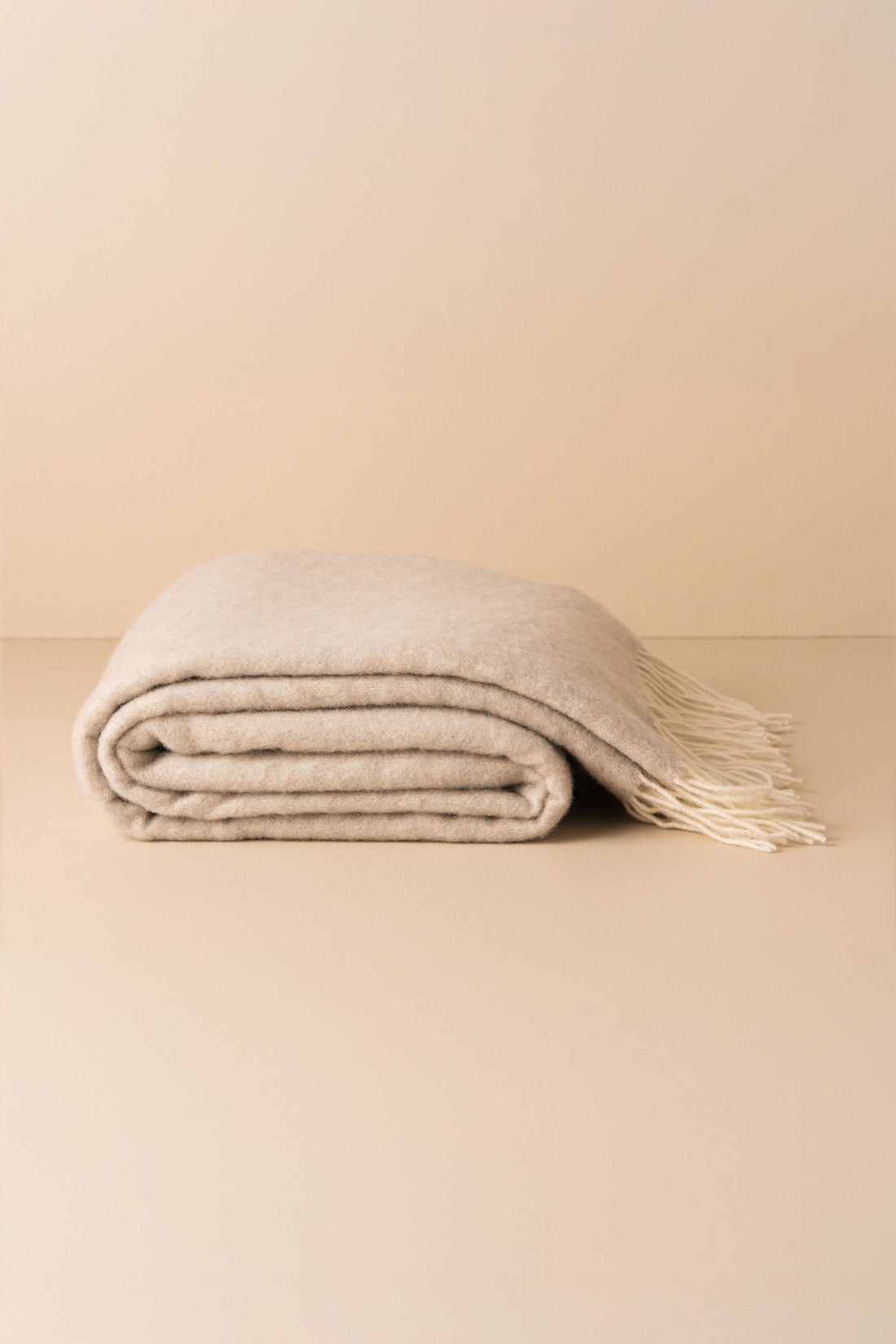 Cashmere Wool Throw | Clay - - - Saardé - Saardé.