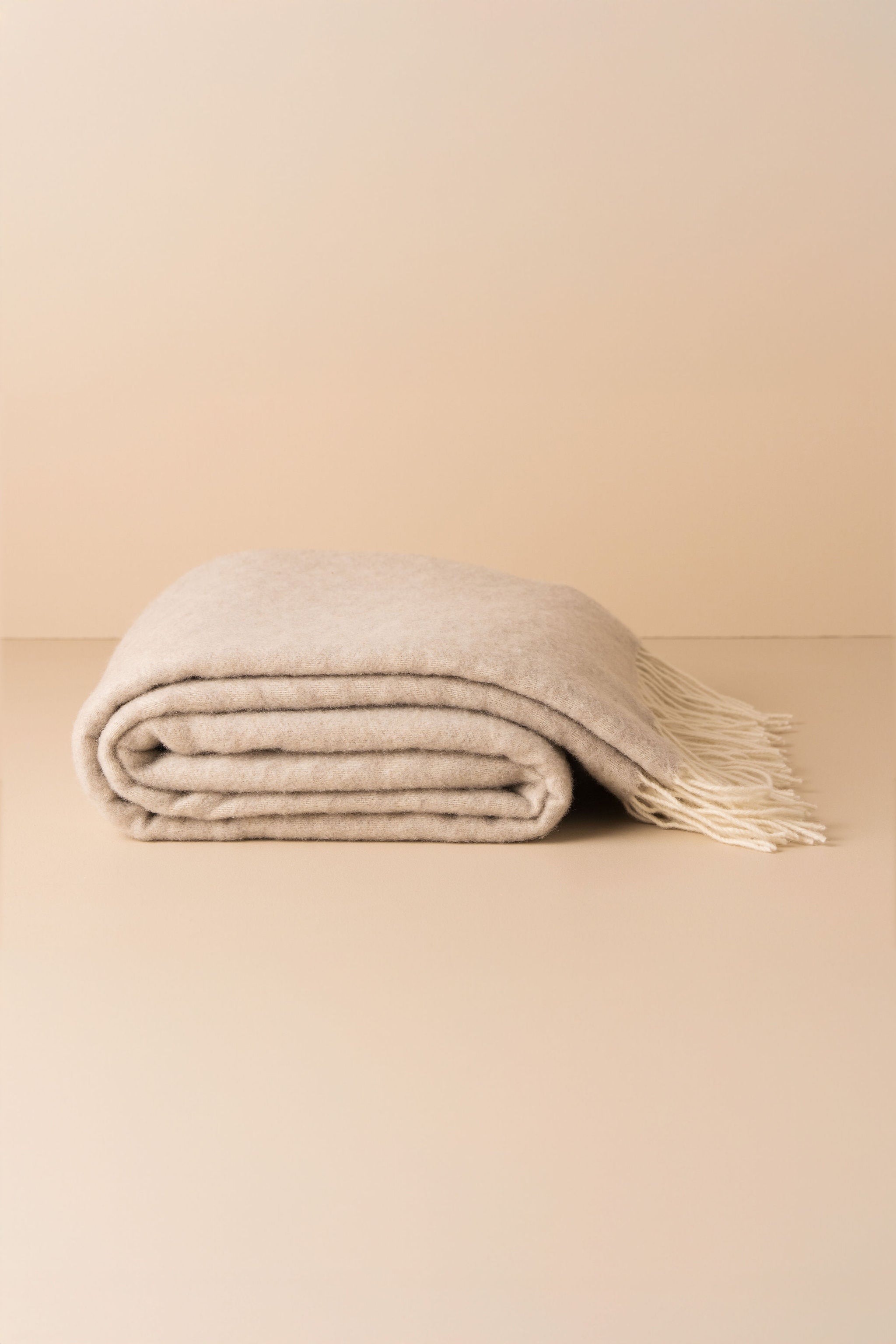 Cashmere Wool Throw | Clay - - - Saardé - Saardé.