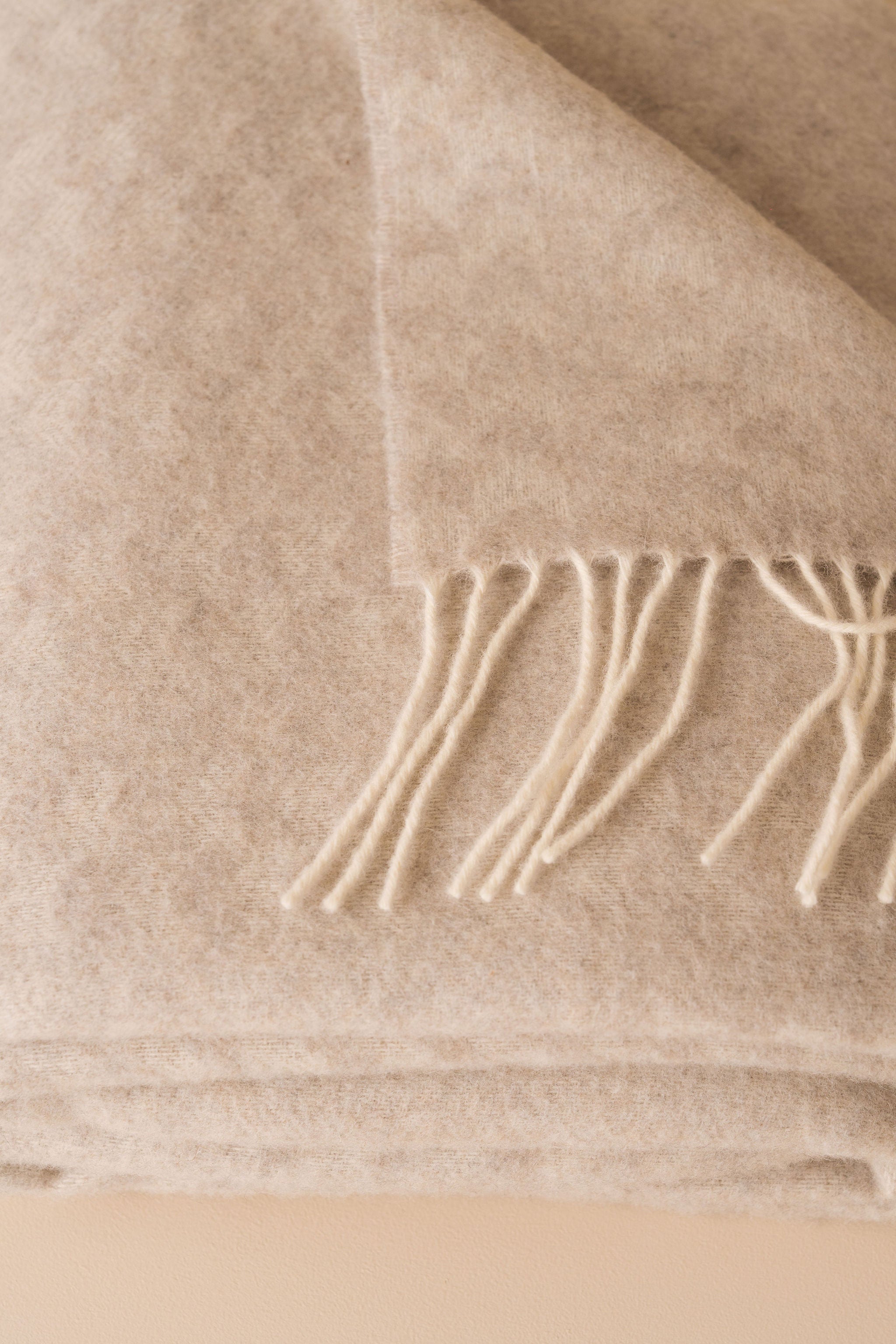 Cashmere Wool Throw | Clay - - - Saardé - Saardé.