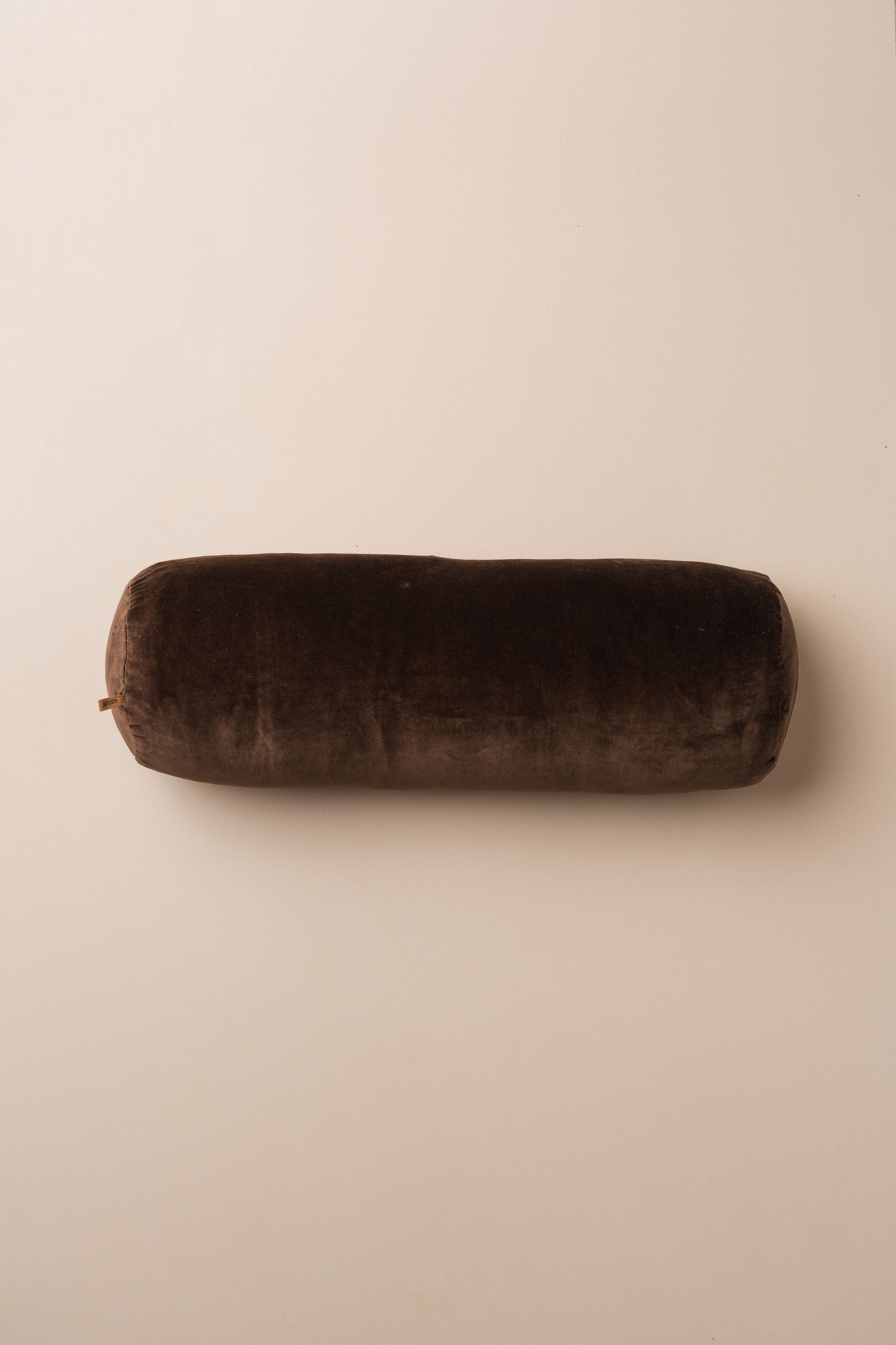 Velvet Structured Bolster | Chocolate - - - Saardé - Saardé.