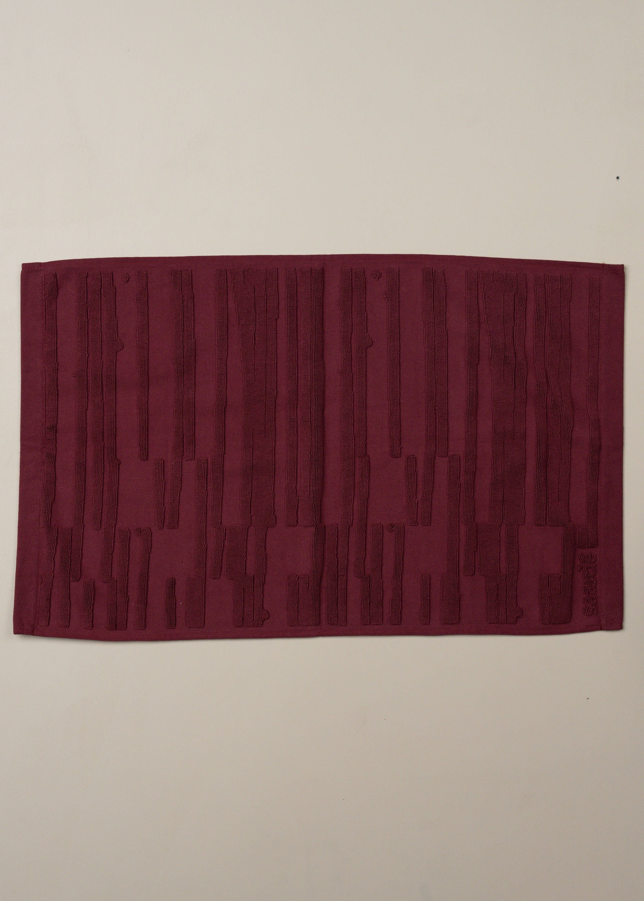 Architectural Towel Bundle | Burgundy - - - Saardé - Saardé.