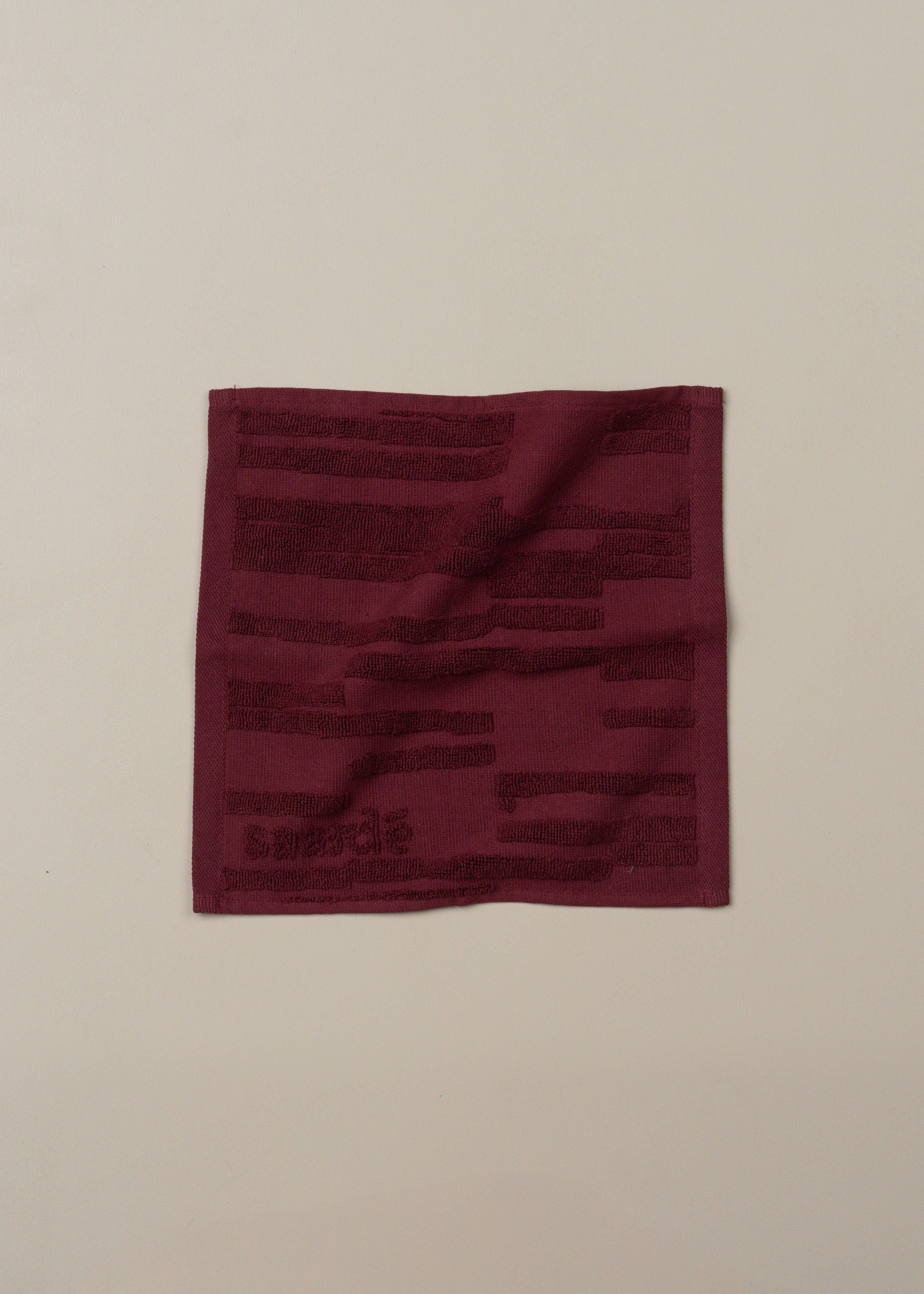 Architectural Towel Bundle | Burgundy - - - Saardé - Saardé.