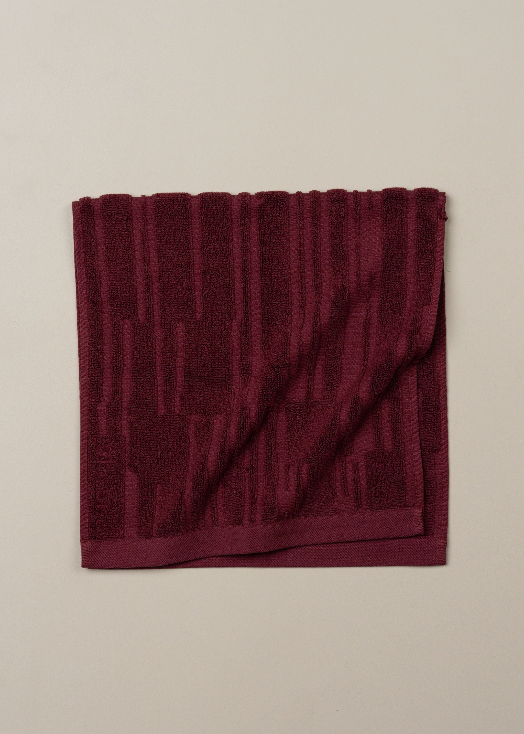 Architectural Towel Bundle | Burgundy - - - Saardé - Saardé.