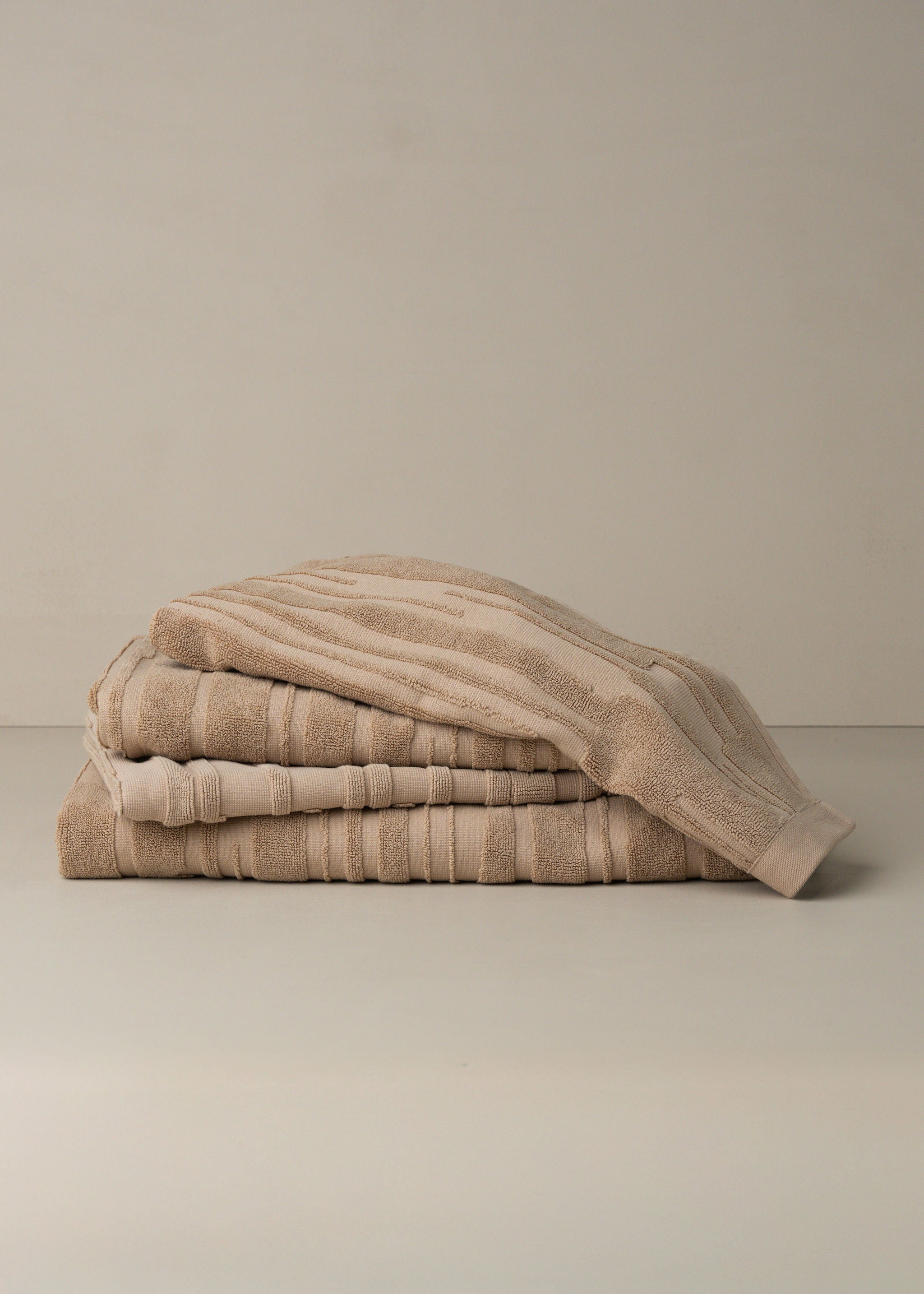 Architectural Bath Sheet Bundle | Truffle - - - Saardé - Saardé.