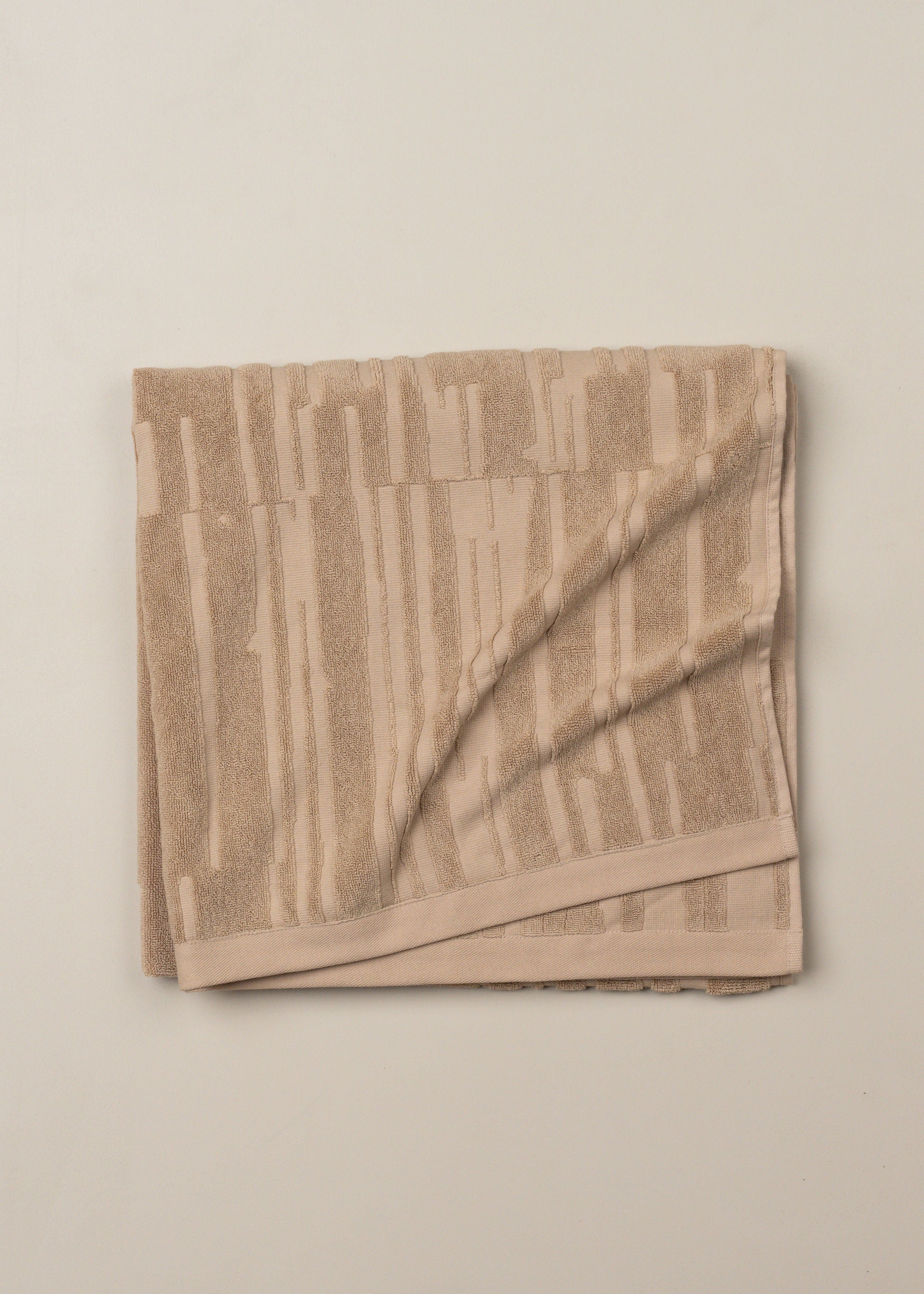 Architectural Towel Collection | Truffle - Bath Sheet - Bath Sheet - Saardé - Saardé.
