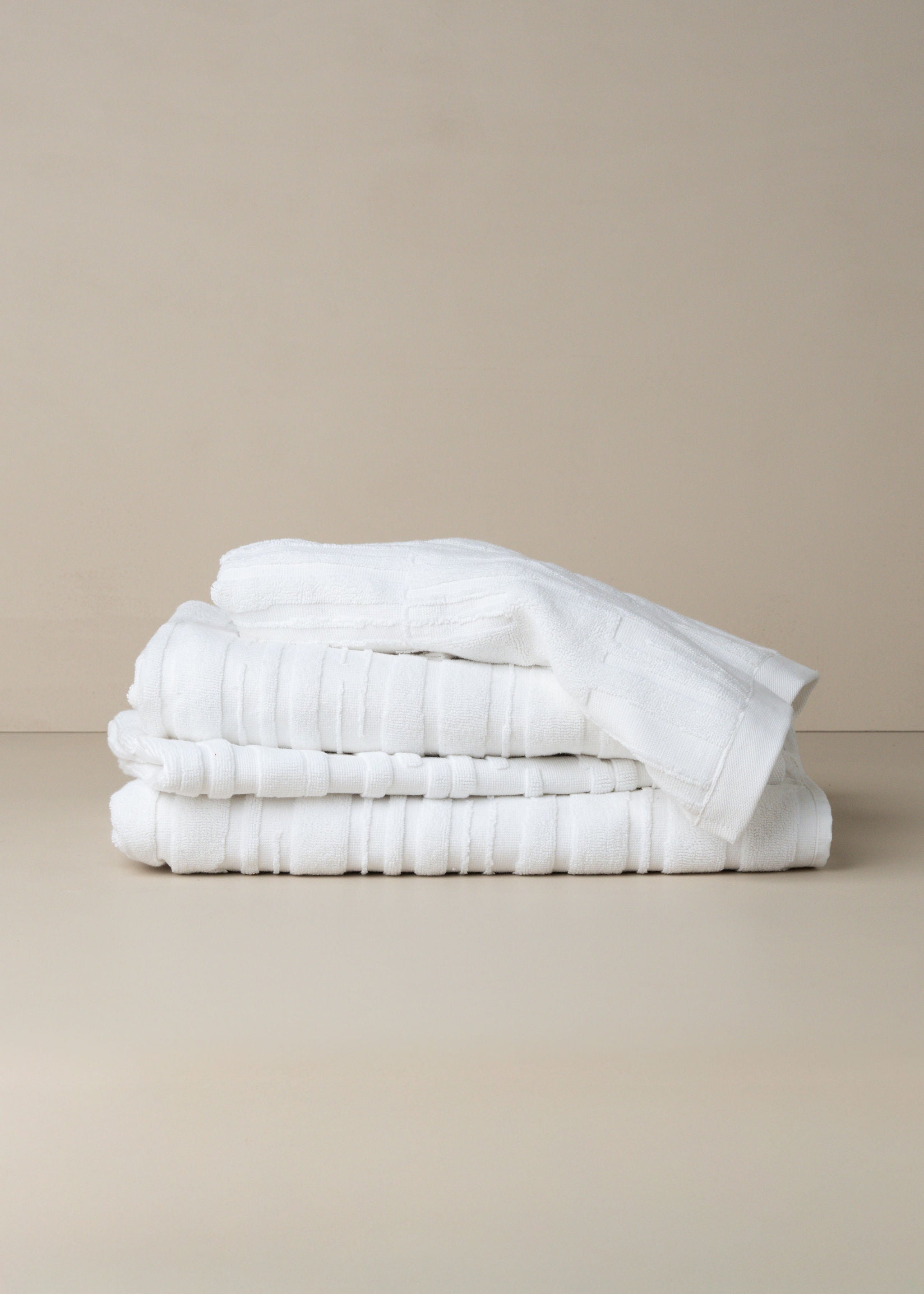 Architectural Towel Collection | White - - - Saardé - Saardé.