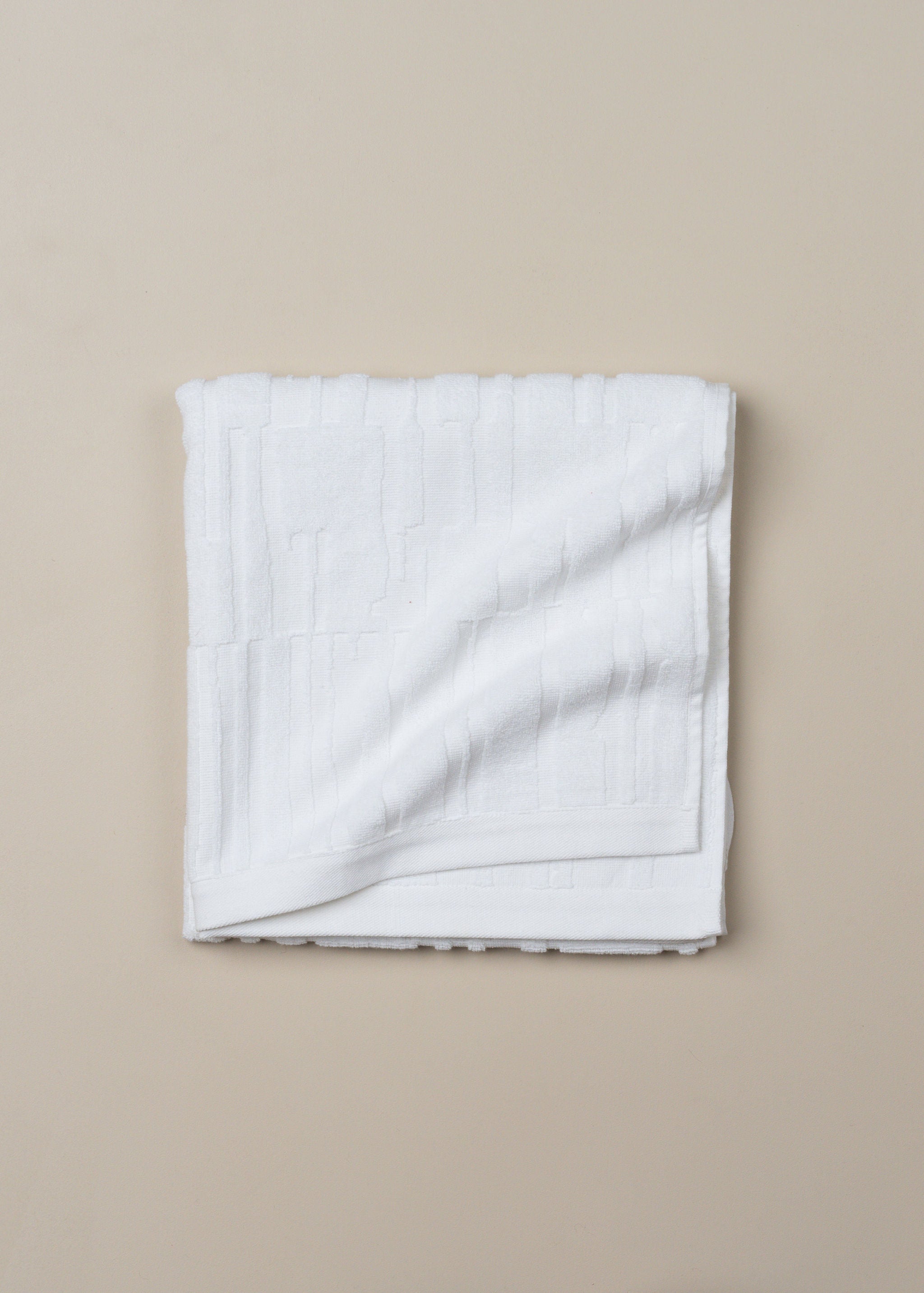 Architectural Towel Collection | White - - - Saardé - Saardé.