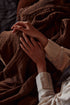 Enes Cotton Bedcover | Chocolate - - - Saardé - Saardé.