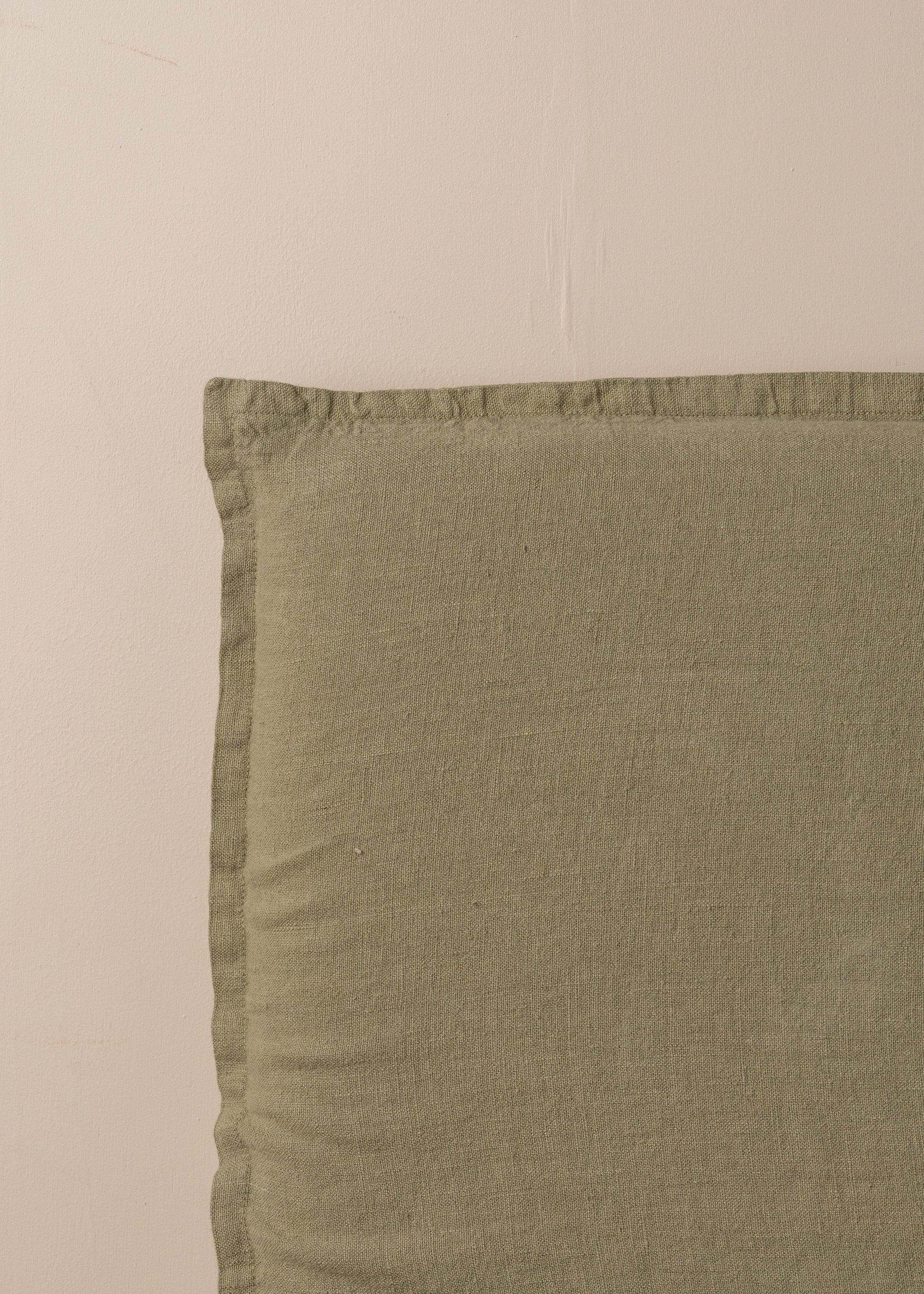 Sanctuary Linen Slipcover | Queen - Olive - Olive - Saardé - Saardé.