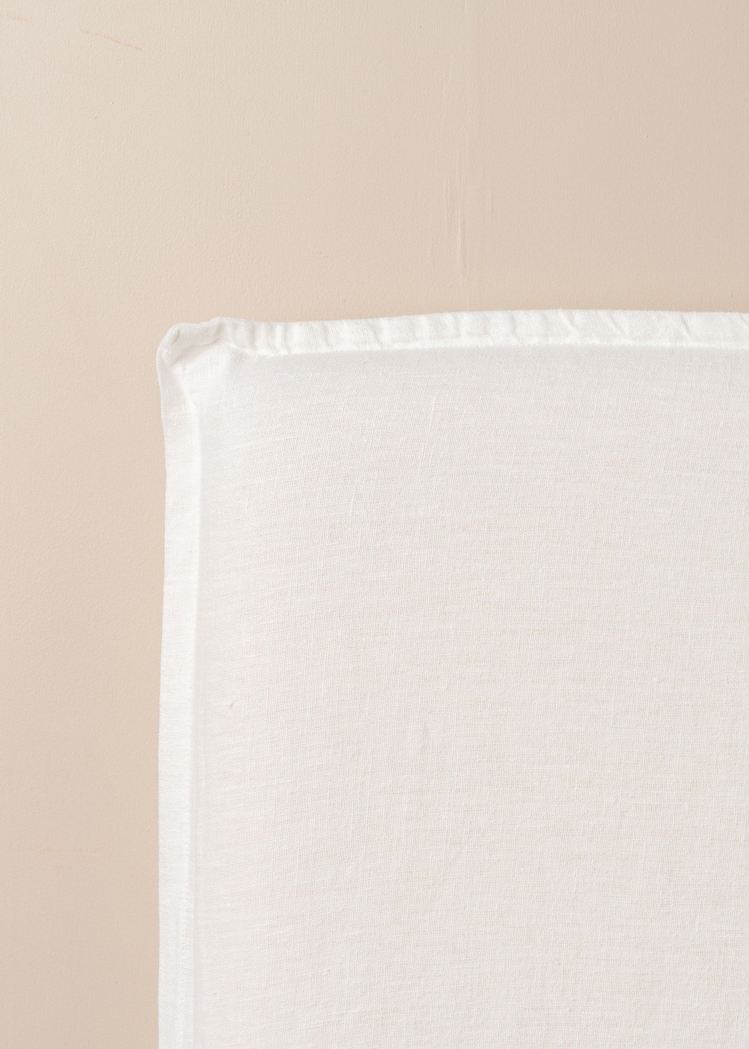 Sanctuary Linen Bed Head with Slipcover | Ivory - - - Saardé - Saardé.