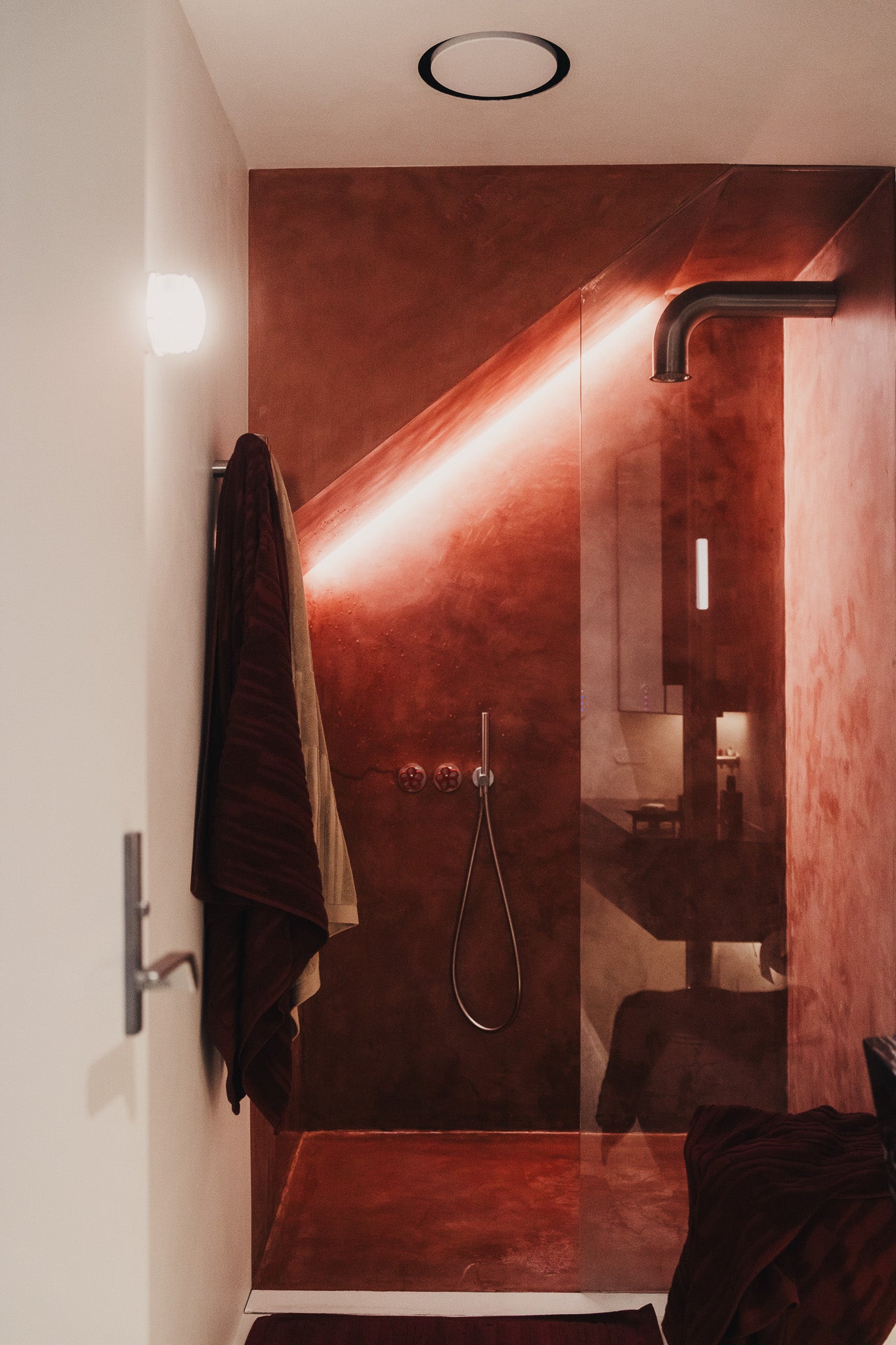 Architectural Towel Bundle | Burgundy - - - Saardé - Saardé.