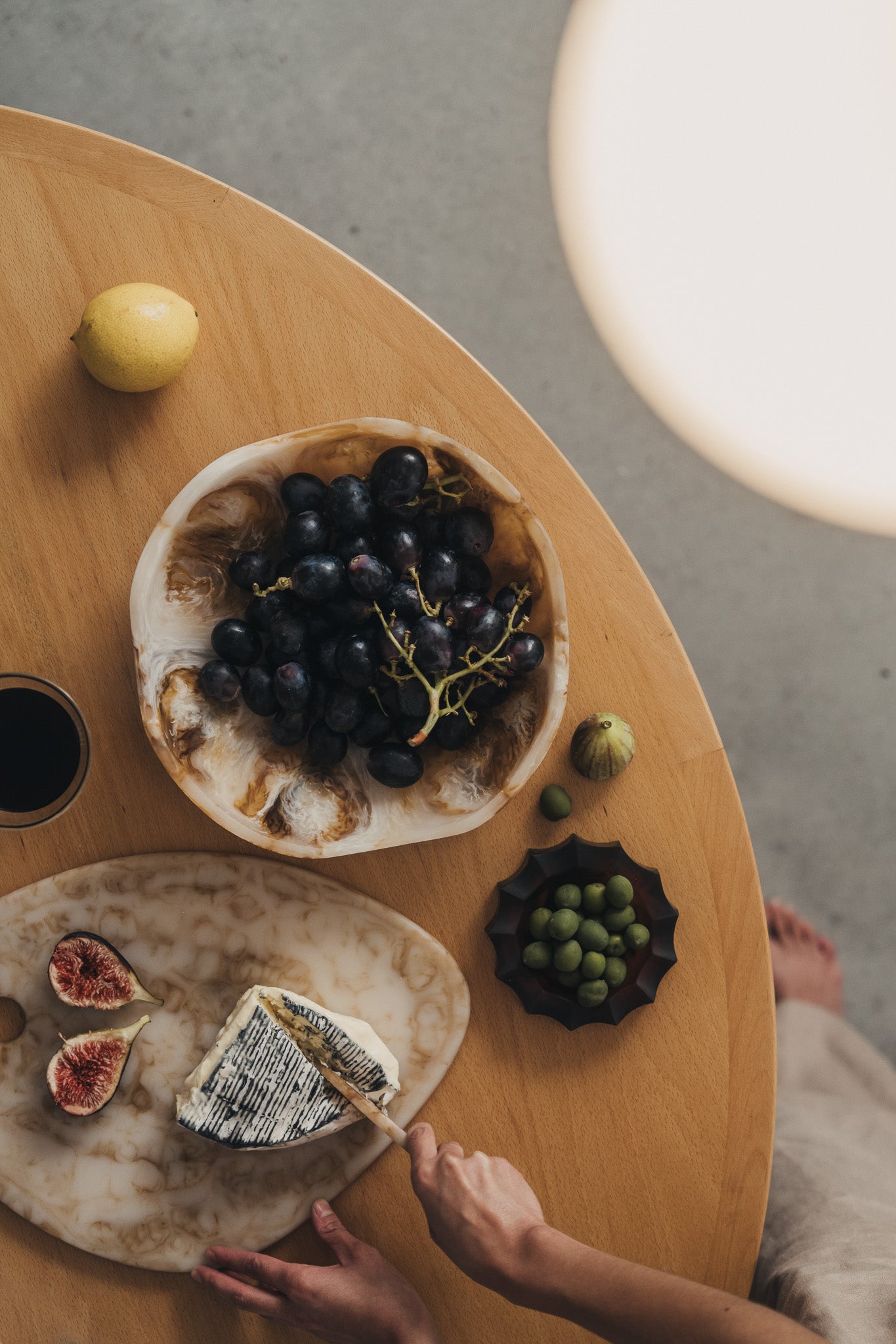 Flow Resin Sun Dish | Earth - - - Saardé - Saardé.