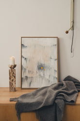 Boucle Wool Throw | Grey - - - Saardé - Saardé.