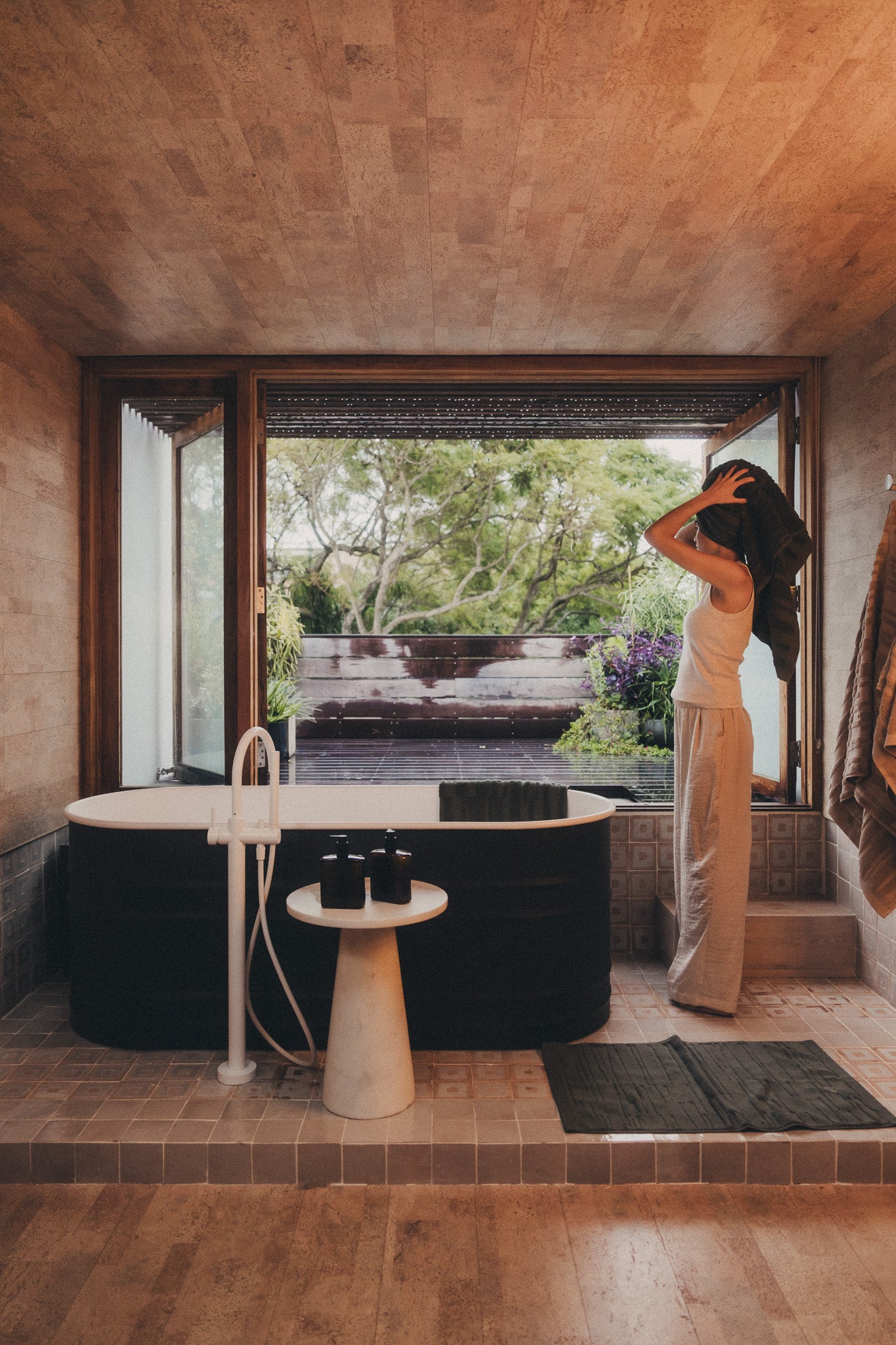 Architectural Towel Bundle | Dark Olive - - - Saardé - Saardé.