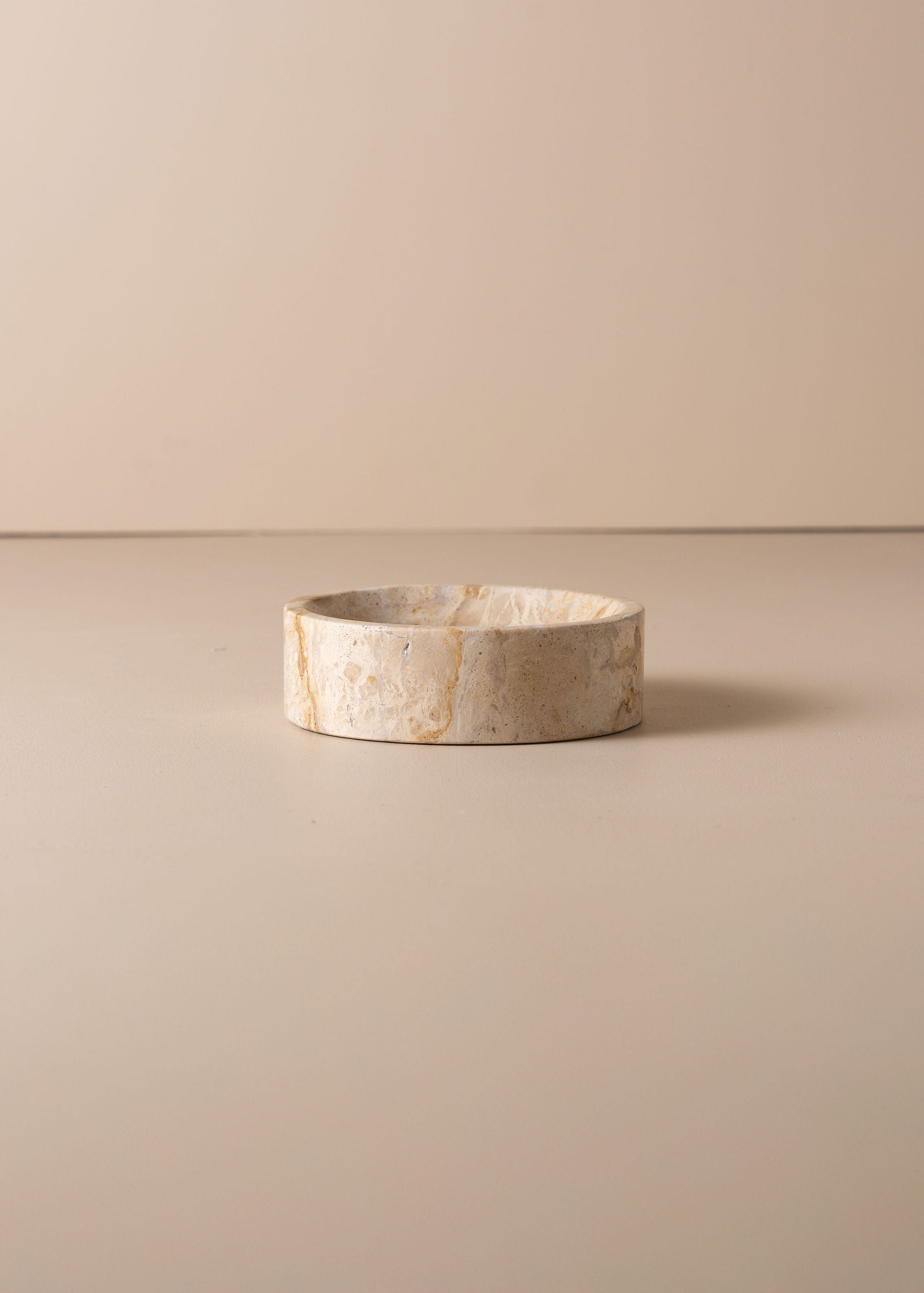 Opus Marble Dish | Nougat - - - Saardé - Saardé.