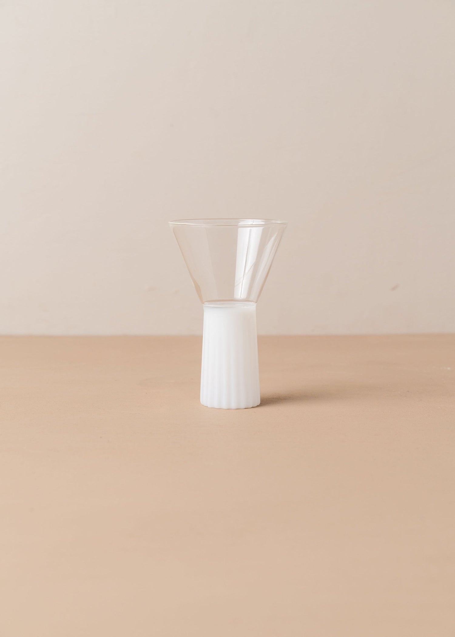 Kairos Wine & Cocktail Glass | Opaque White - - - Saardé - Saardé.