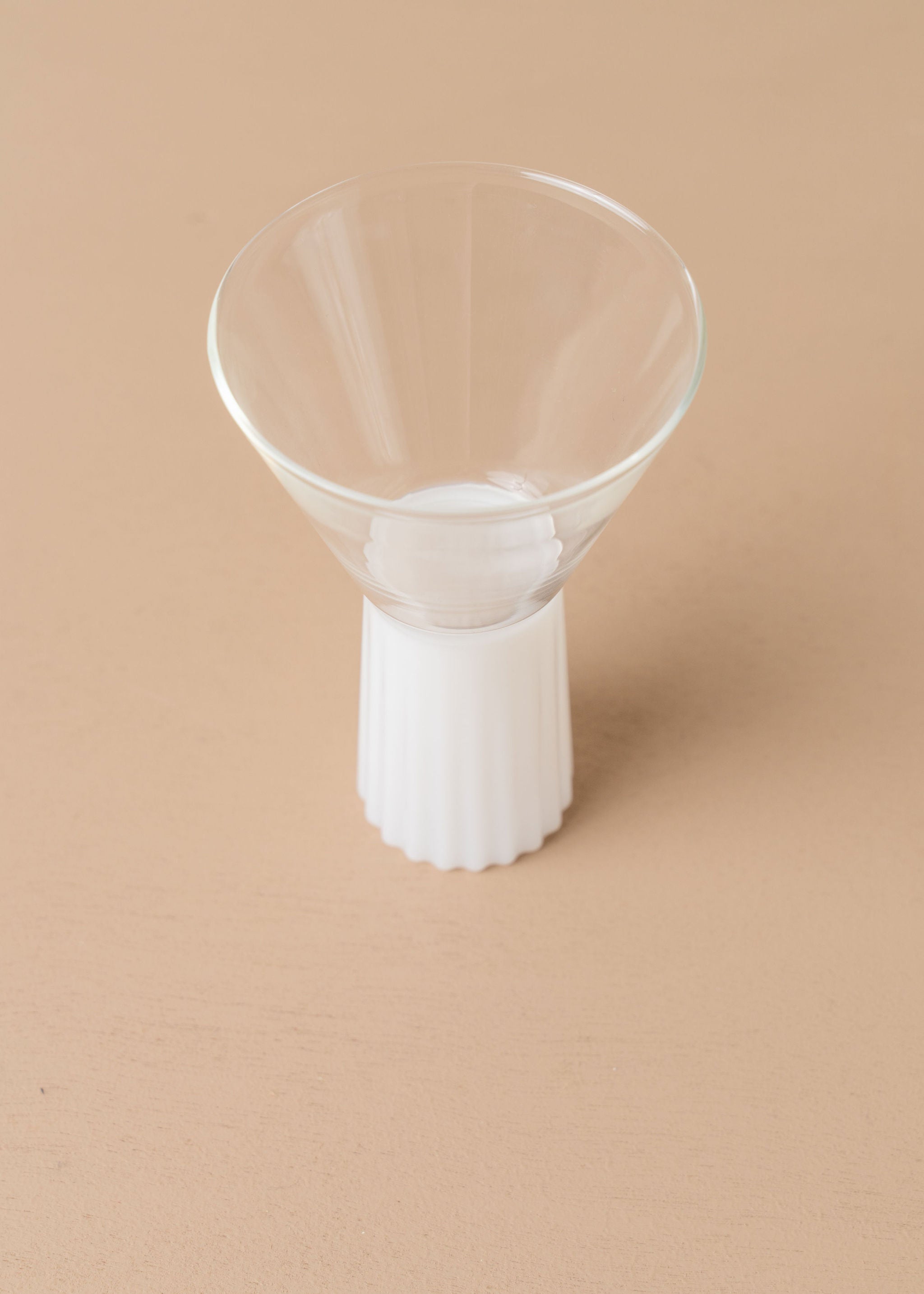 Kairos Wine & Cocktail Glass | Opaque White - - - Saardé - Saardé.