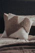 Abstract Square Cushion | Ecru - - - Saardé - Saardé.