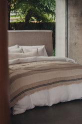 Enes Linen Blanket - - - Saardé - Saardé.