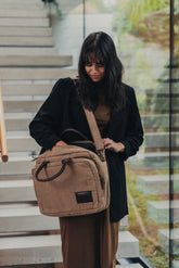 Journey Canvas Laptop Bag | Clay - - - Saardé - Saardé.