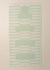 Totem Turkish Beach Towel | Sea -  -  - Saardé - Saardé.