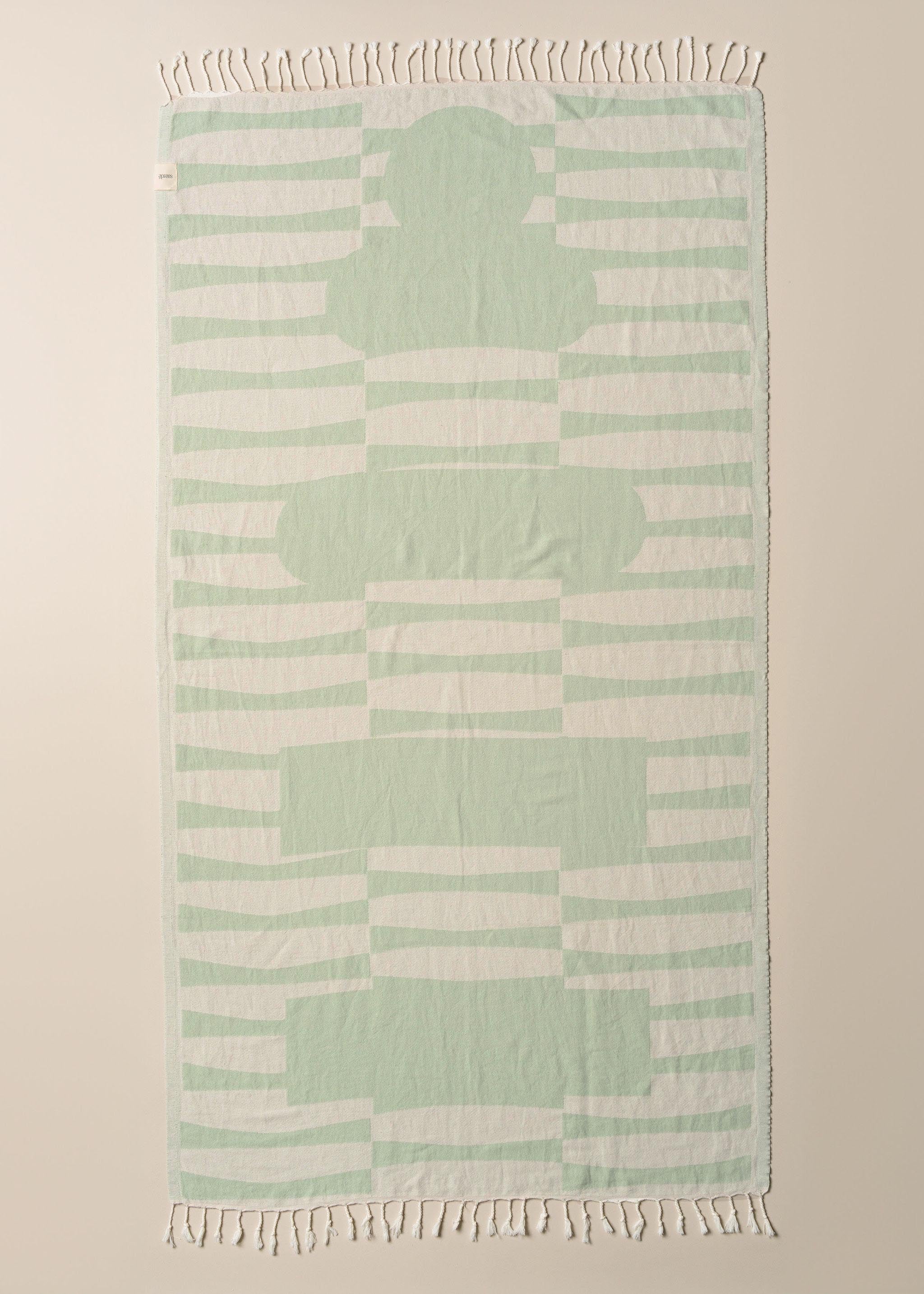 Totem Turkish Beach Towel | Sea - - - Saardé - Saardé.