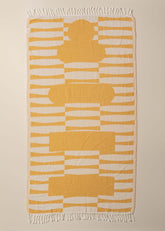 Totem Turkish Beach Towel | Honey - - - Saardé - Saardé.