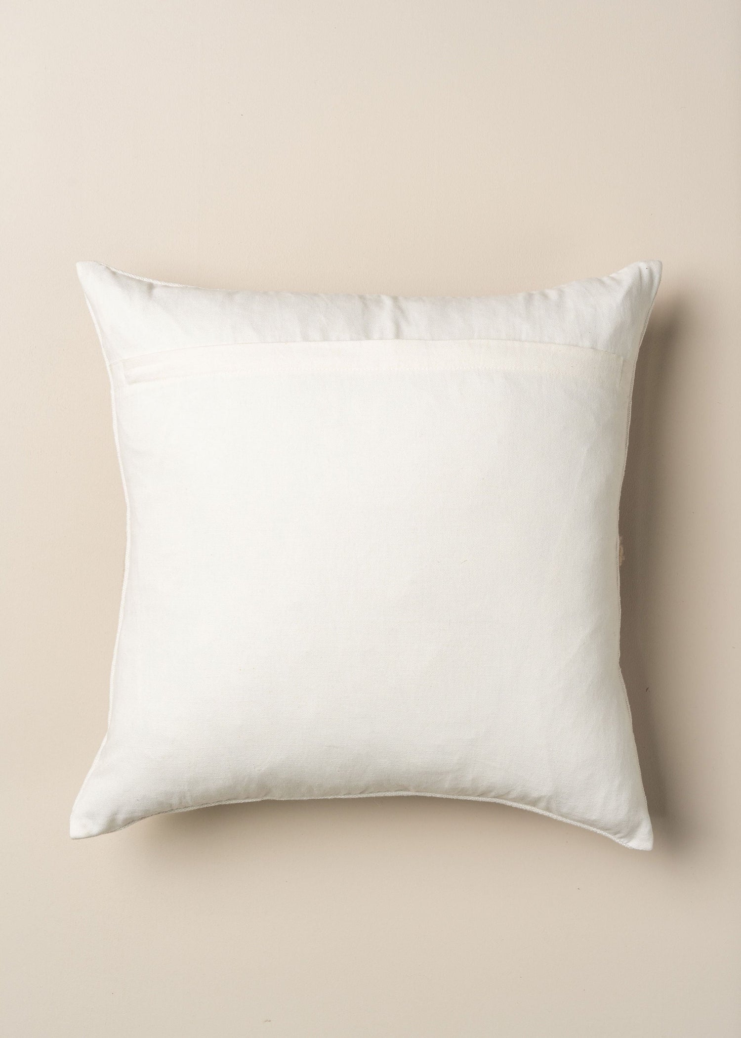 Abstract Square Cushion | Ecru - - - Saardé - Saardé.