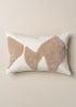 Abstract Lumbar Cushion | Ecru - - - Saardé - Saardé.