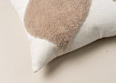 Abstract Lumbar Cushion | Ecru - - - Saardé - Saardé.