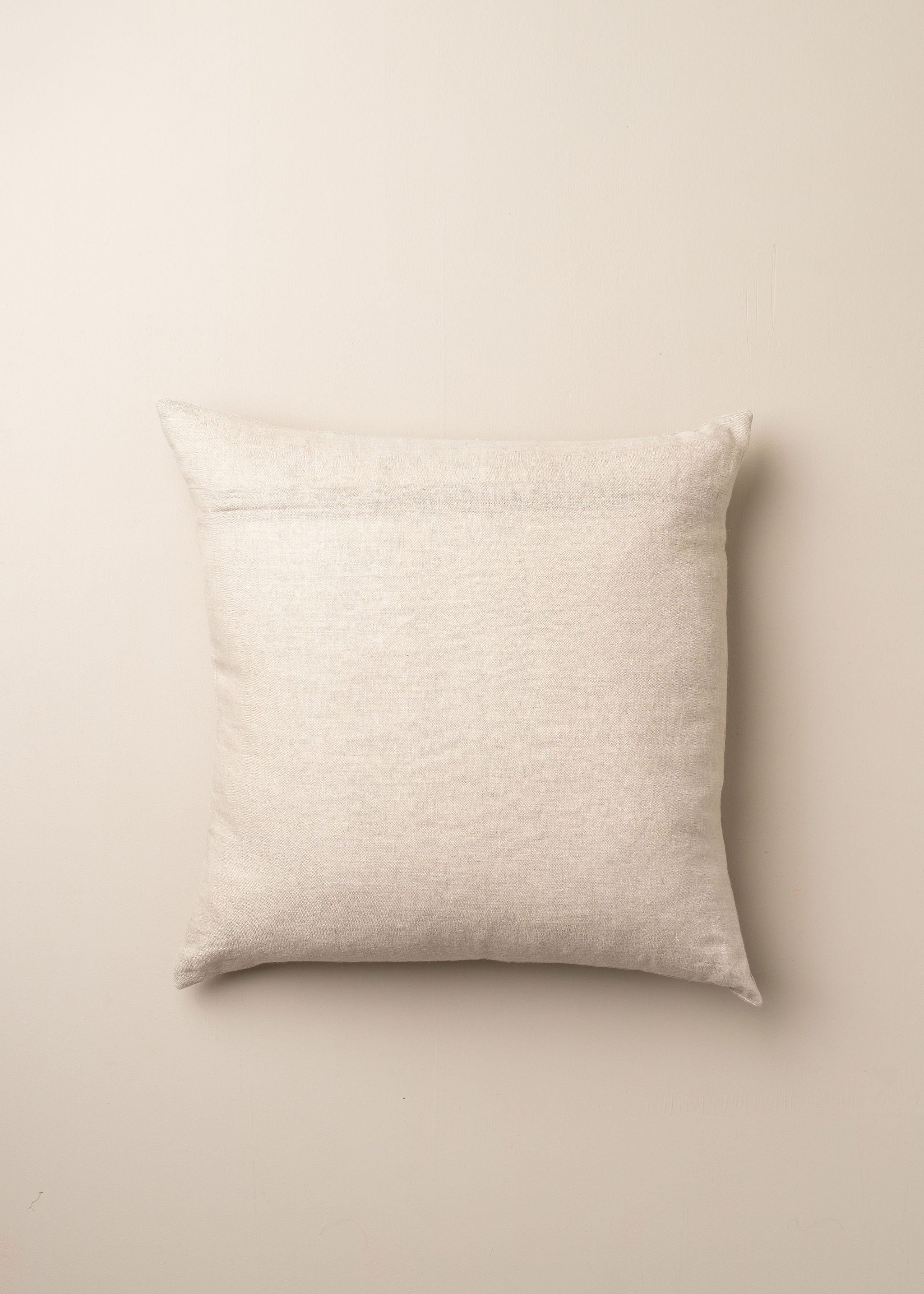Large Square Linen Cushion | Natural