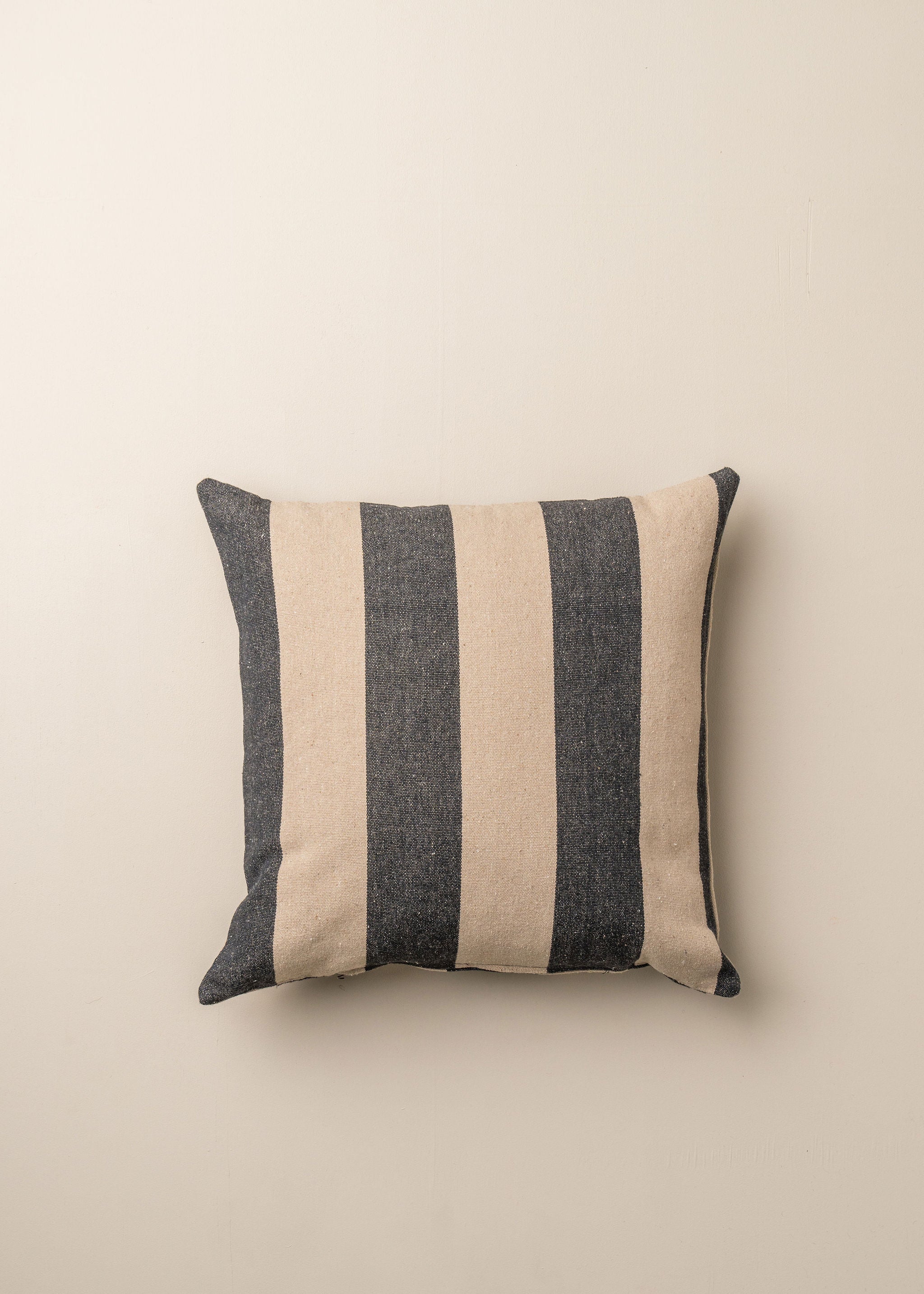 Recycled Cotton Striped Cushion | Square - - - Saardé - Saardé.