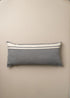Siyah Cotton/Linen Bolster Cushion - - - Saardé - Saardé.