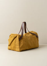 Journey Duffle Canvas Bag | Mustard - - - Saardé - Saardé.