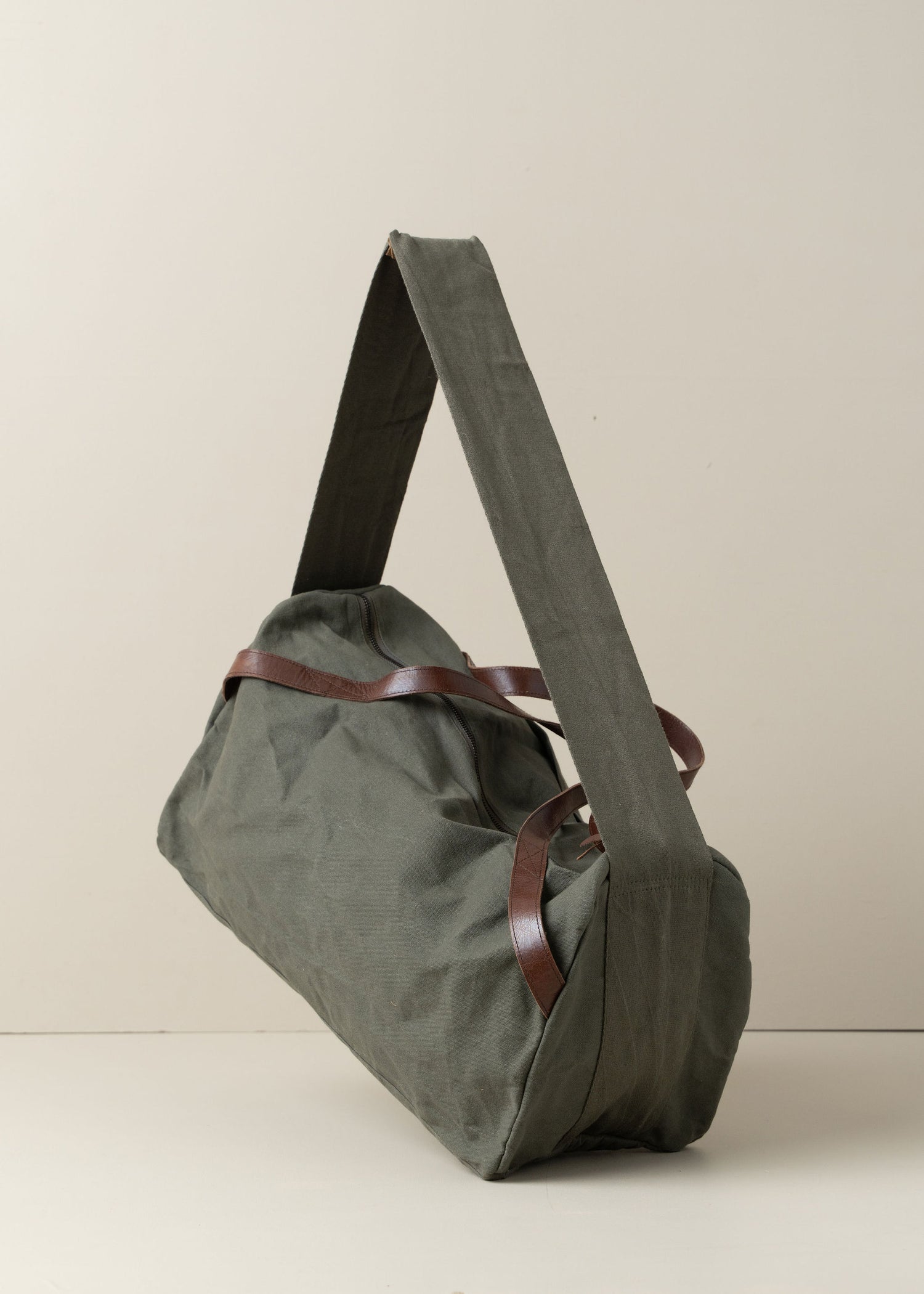 Journey Duffle Canvas Bag | Olive -  -  - Saardé - Saardé.