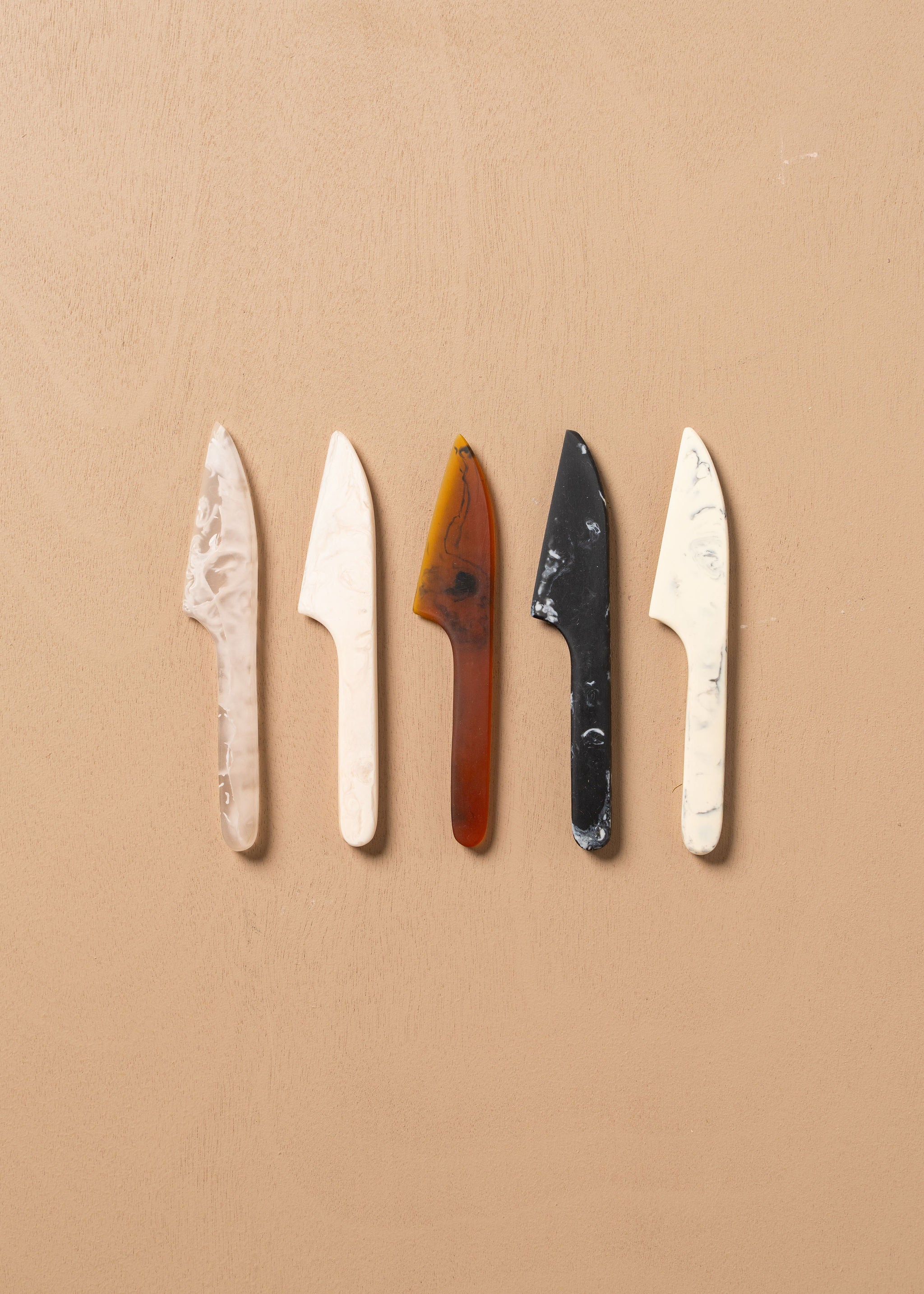 Flow Cheese Knife - Ash Black - - - Saardé - Saardé.