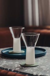 Kairos Wine & Cocktail Glass | Opaque White - - - Saardé - Saardé.