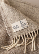 Serra da Estrela Wool Throw & Bed Cover | Truffle - - - Saardé - Saardé.