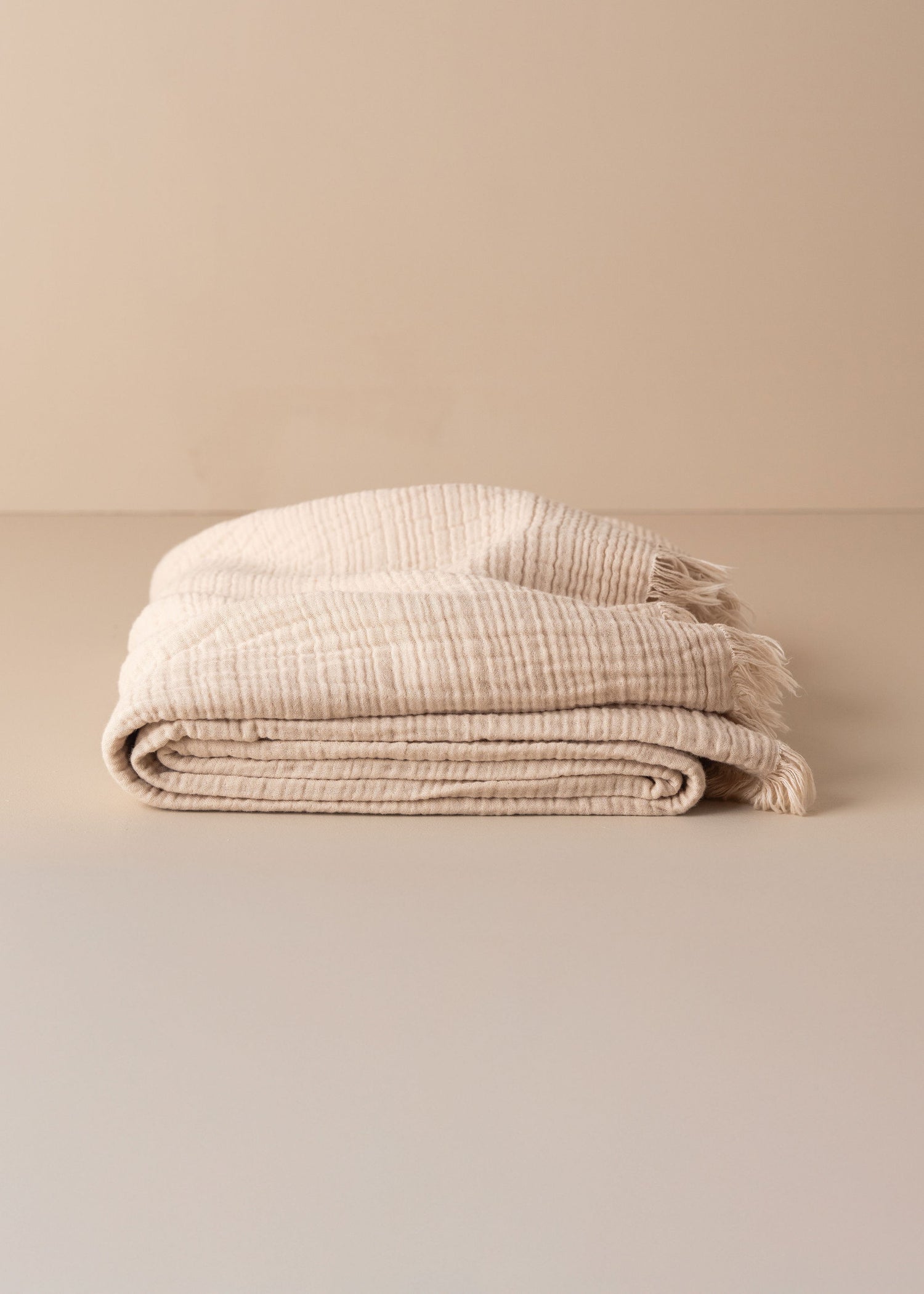 Enes Cotton Throw | Clay - - - Saardé - Saardé.