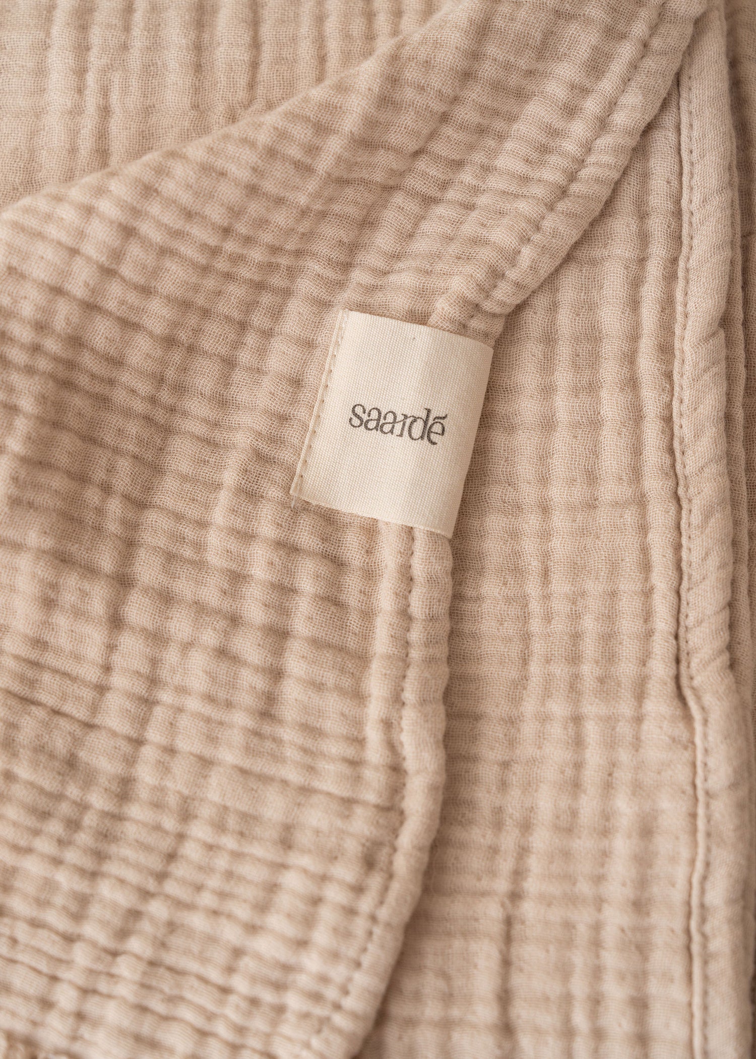 Enes Cotton Throw | Clay - - - Saardé - Saardé.