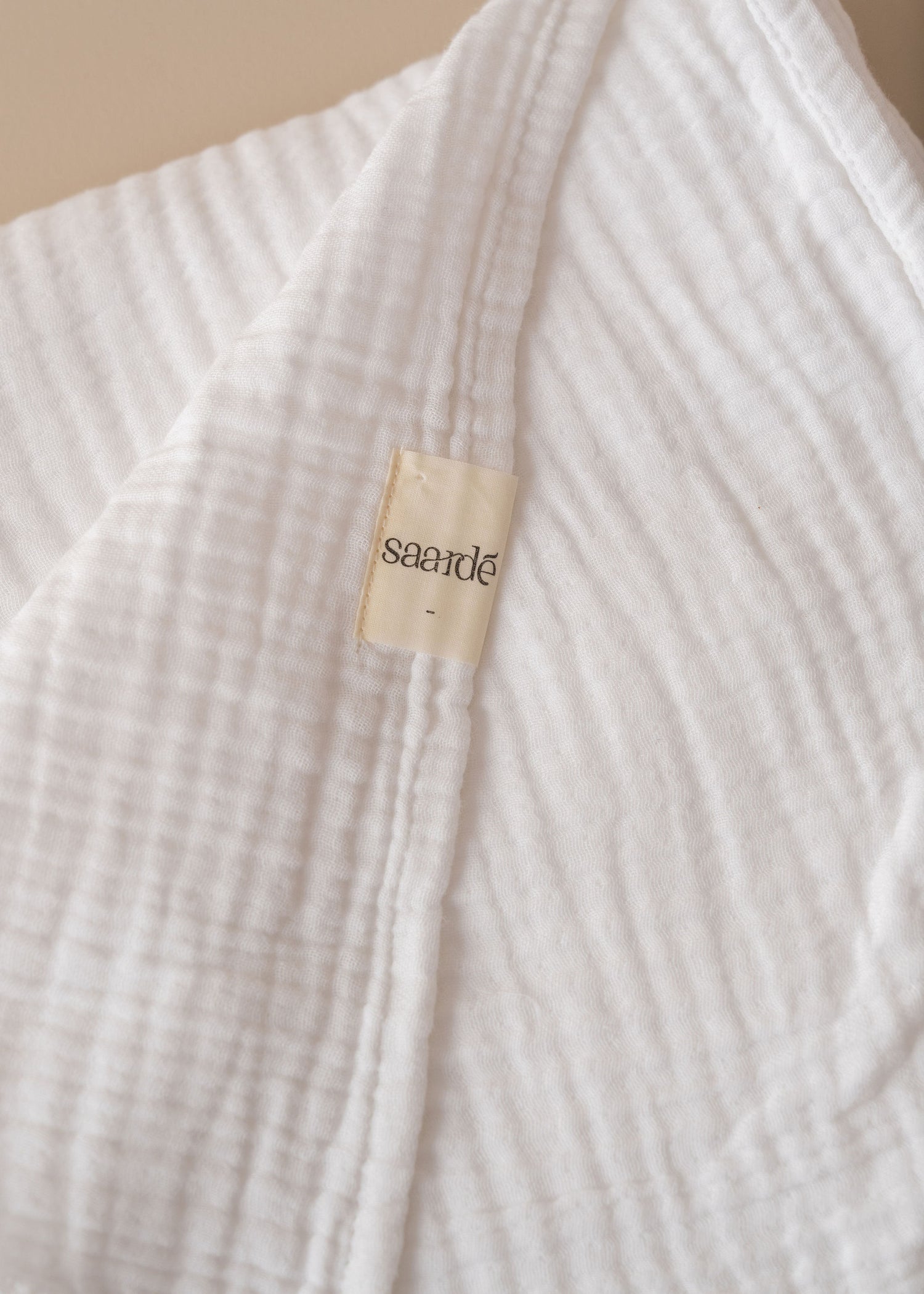 Enes Cotton Throw | White - - - Saardé - Saardé.