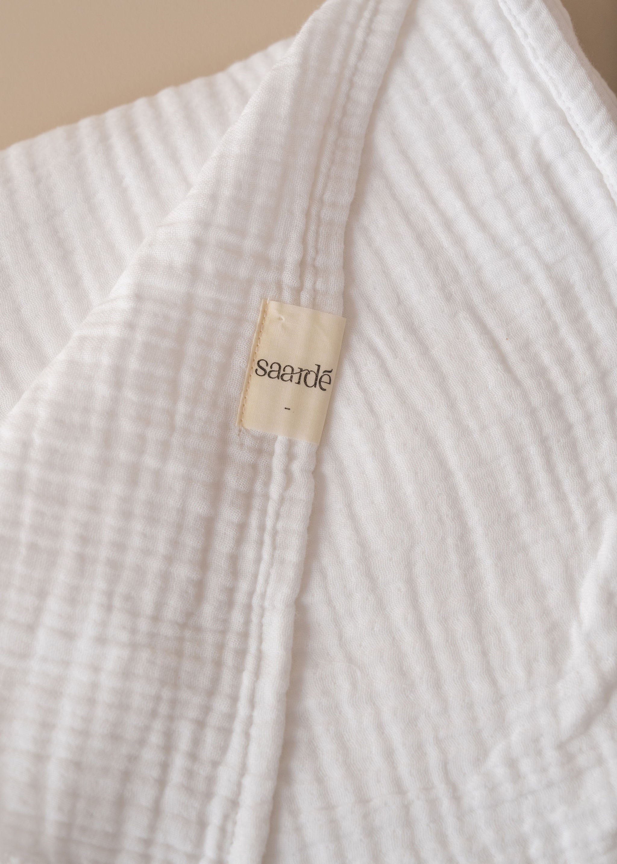 Enes Cotton Throw | White - - - Saardé - Saardé.