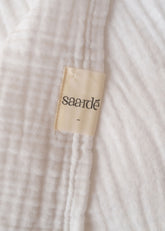 Enes Cotton Throw | White - - - Saardé - Saardé.