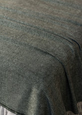 Serra da Estrela Wool Throw & Bed Cover | Olive - - - Saardé - Saardé.