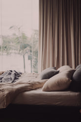 Vintage Wash Cushion | Charcoal - - - Saardé - Saardé.