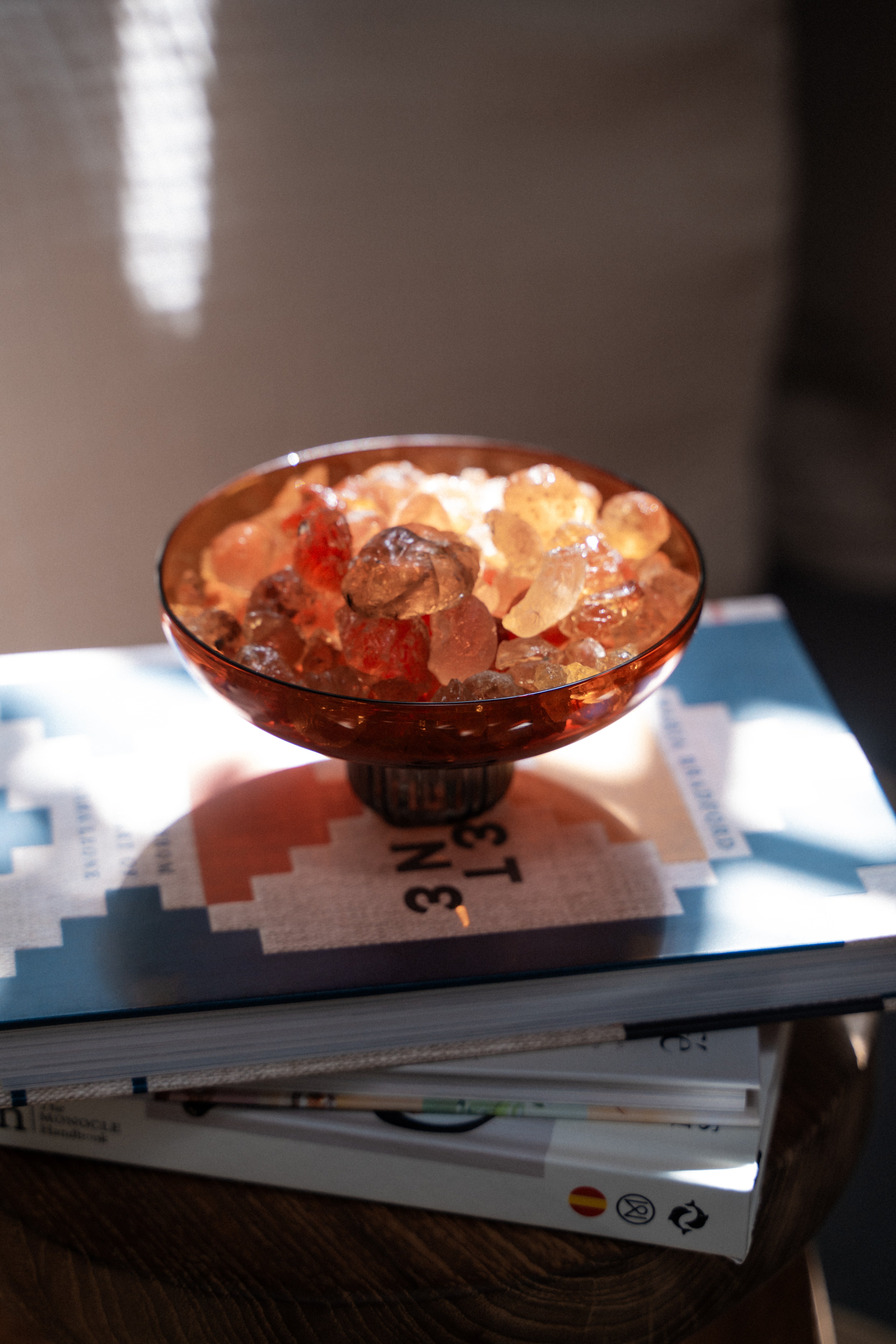 Home Fragrance Set | Vegetal Amber | Amber Bowl - - - Saardé - Saardé.